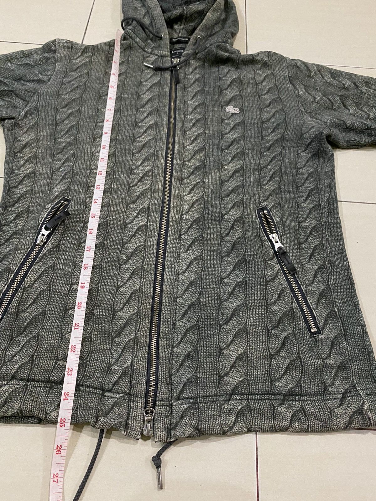 Lacoste Limited edition Lacoste snakeskin hoodie jacket Size US S / EU 44-46 / 1 - 14 Thumbnail