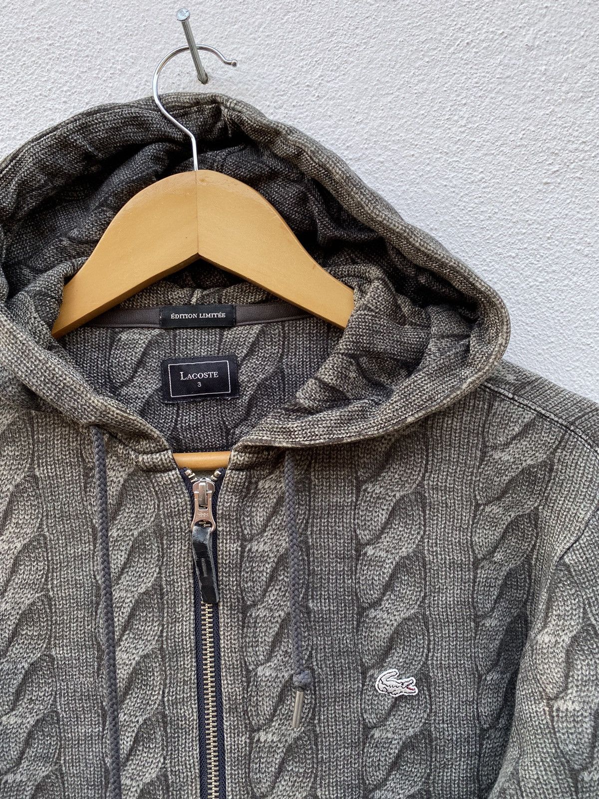 Lacoste Limited edition Lacoste snakeskin hoodie jacket Size US S / EU 44-46 / 1 - 5 Thumbnail