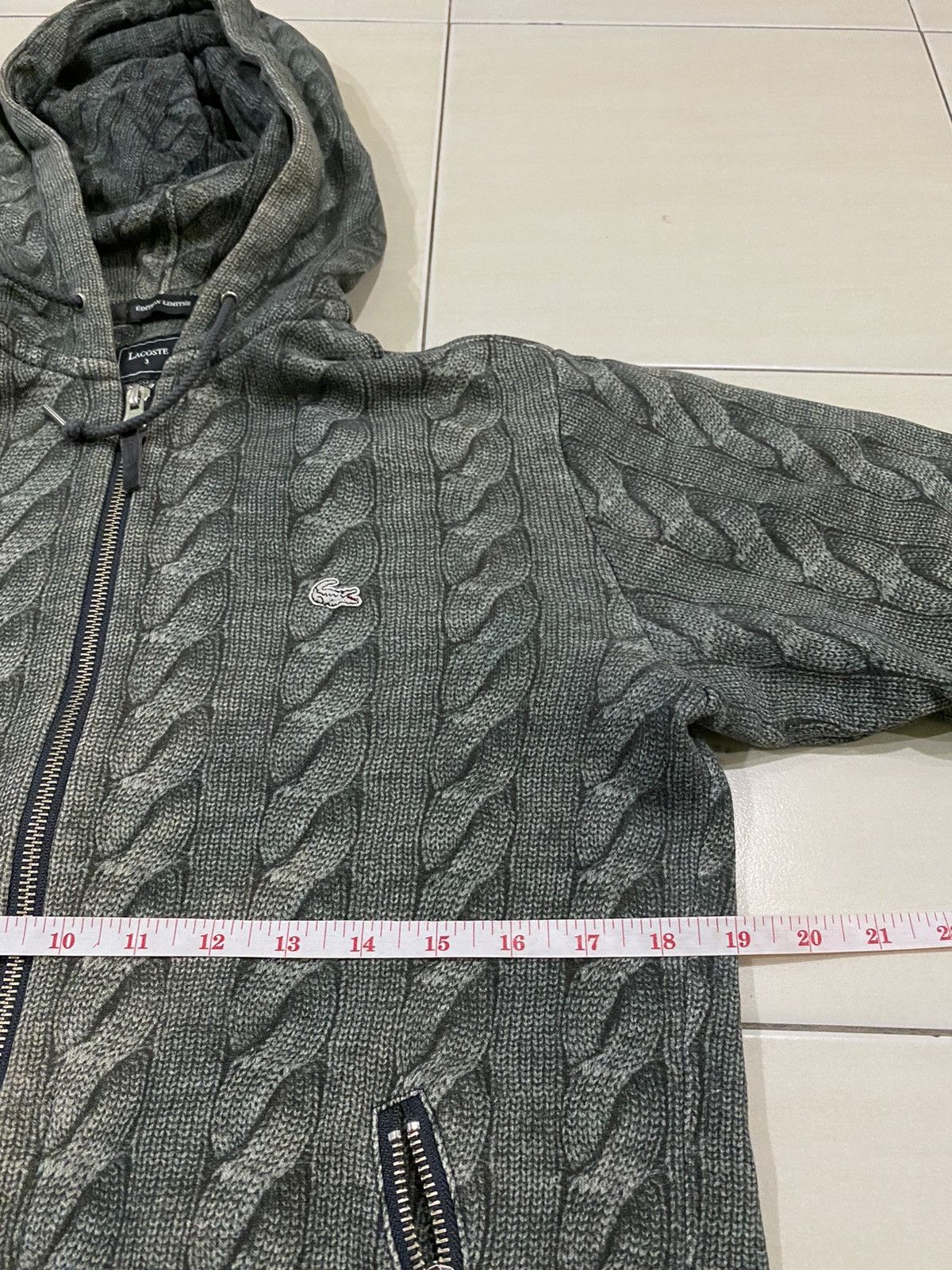 Lacoste Limited edition Lacoste snakeskin hoodie jacket Size US S / EU 44-46 / 1 - 13 Thumbnail