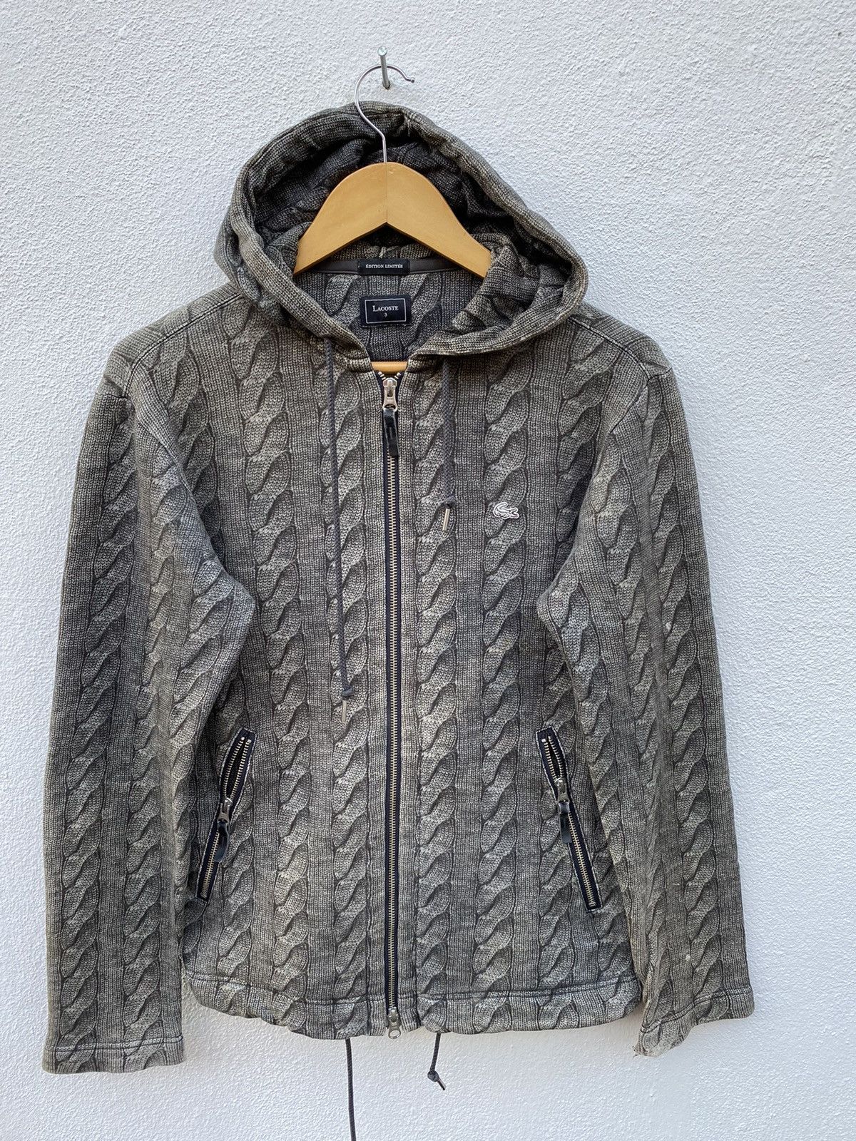 Lacoste Limited edition Lacoste snakeskin hoodie jacket Size US S / EU 44-46 / 1 - 4 Thumbnail