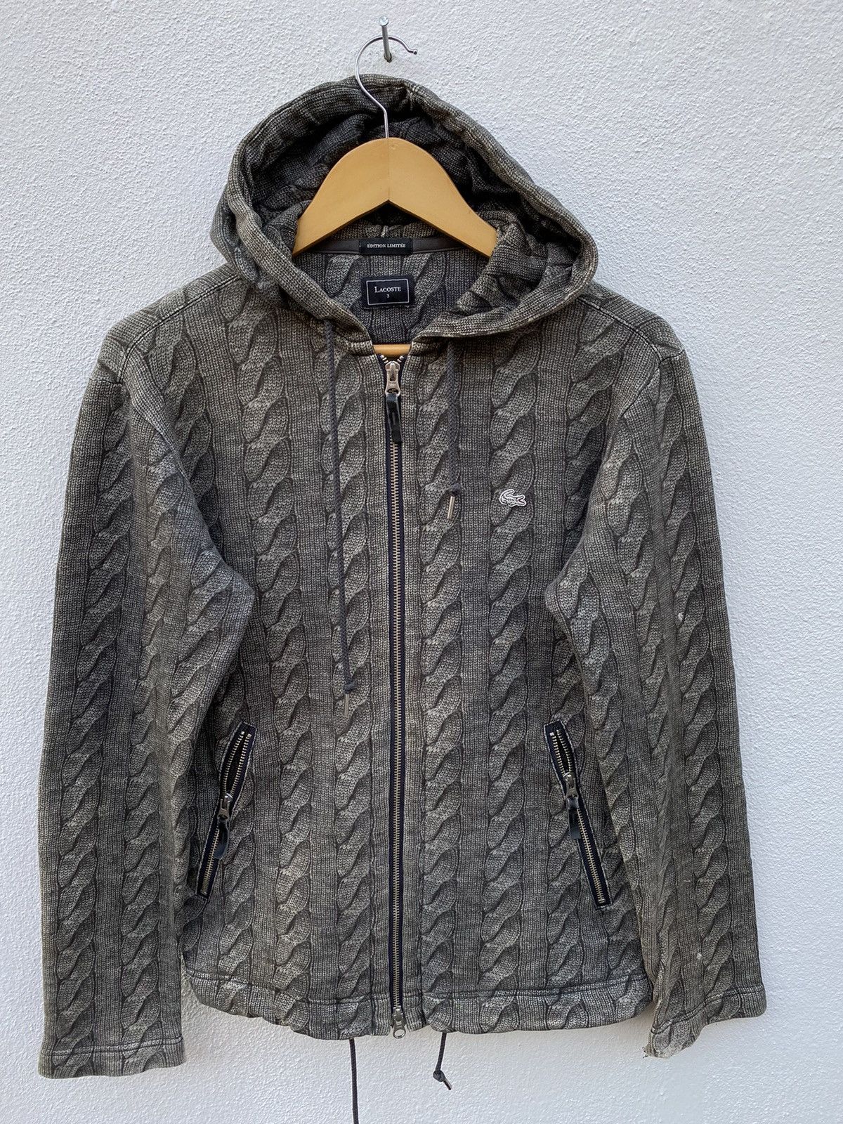 Lacoste Limited edition Lacoste snakeskin hoodie jacket Size US S / EU 44-46 / 1 - 3 Thumbnail