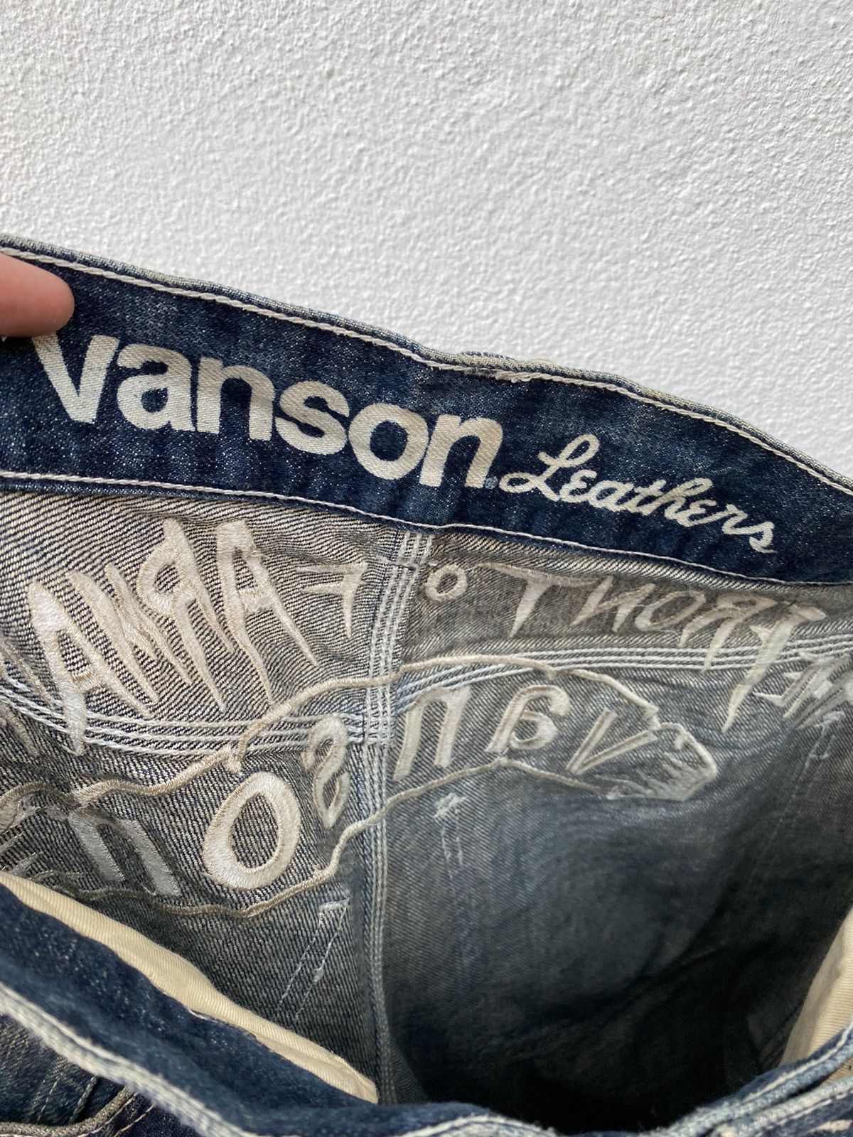 Vanson Leathers Designer X Vanson Leather jeans size 33 Size US 33 - 20 Thumbnail