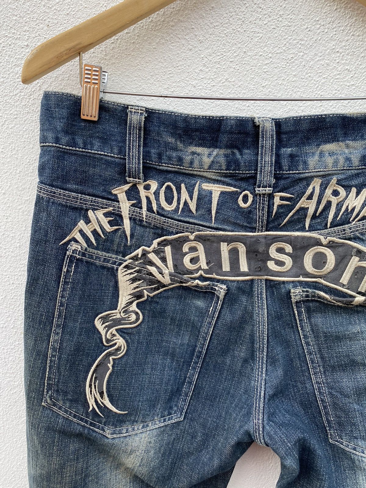 Vanson Leathers Designer X Vanson Leather jeans size 33 Size US 33 - 17 Thumbnail