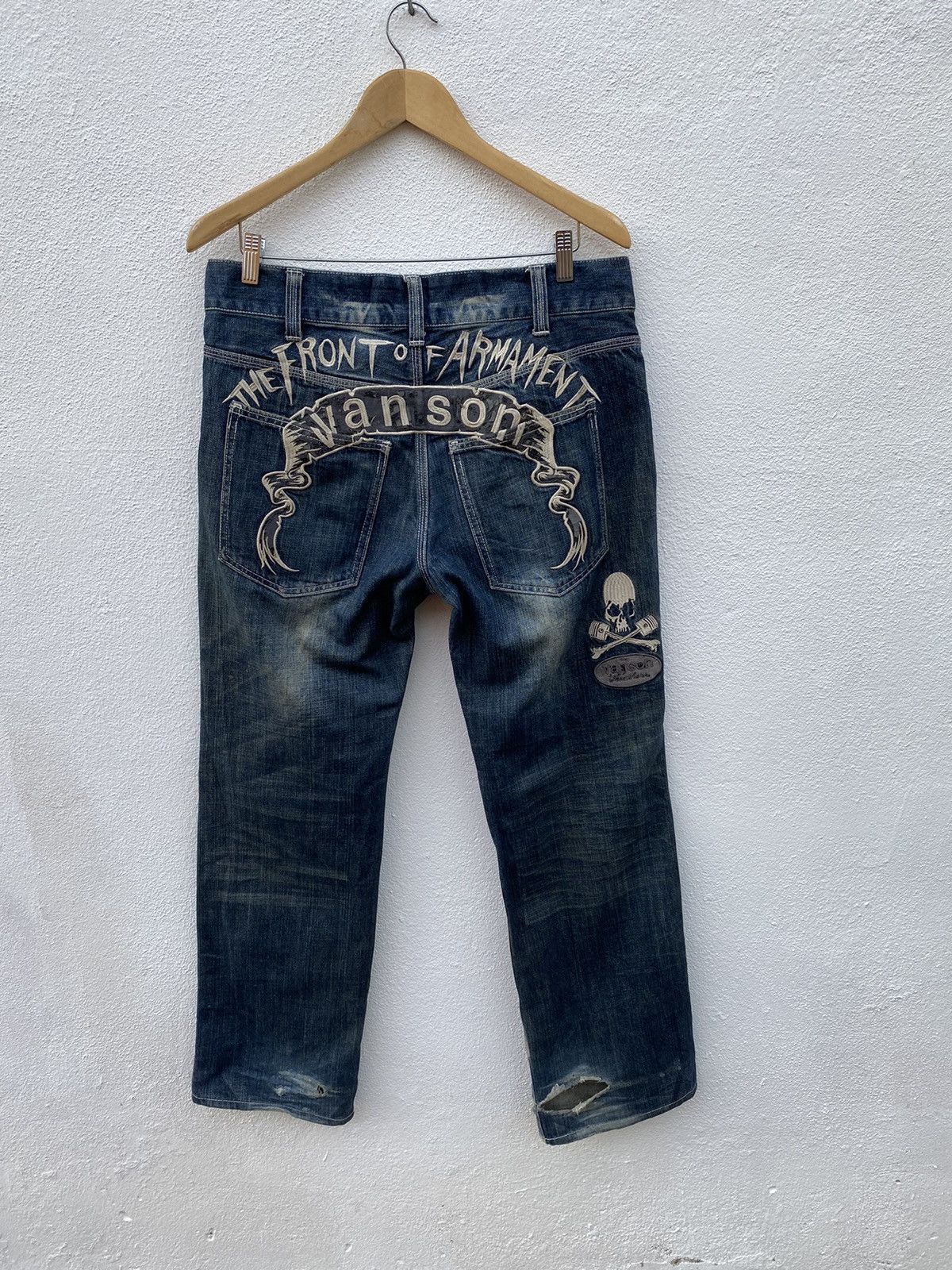 Vanson Leathers Designer X Vanson Leather jeans size 33 Size US 33 - 1 Thumbnail