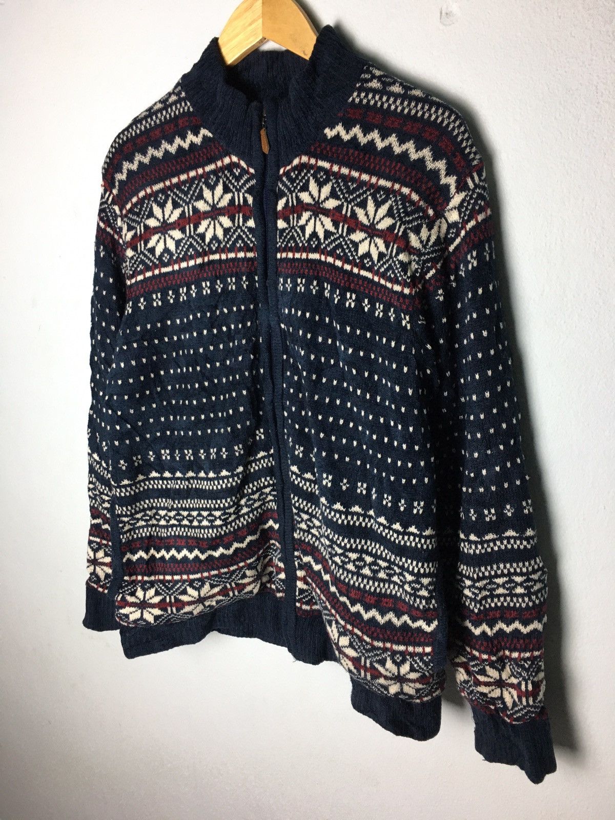 Japanese Brand Japanese Brand Villand Knitted Jacket NIce Design Size US M / EU 48-50 / 2 - 3 Thumbnail