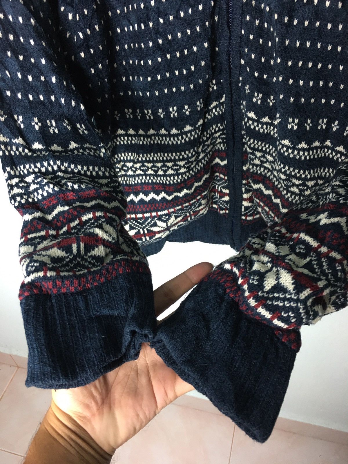 Japanese Brand Japanese Brand Villand Knitted Jacket NIce Design Size US M / EU 48-50 / 2 - 6 Thumbnail