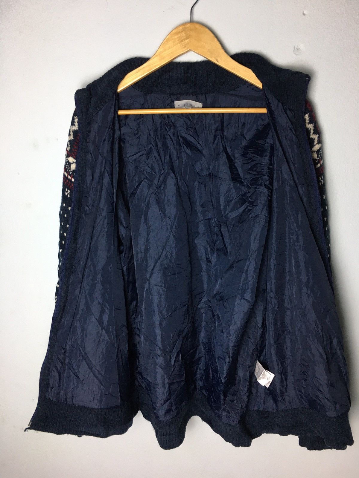 Japanese Brand Japanese Brand Villand Knitted Jacket NIce Design Size US M / EU 48-50 / 2 - 8 Thumbnail