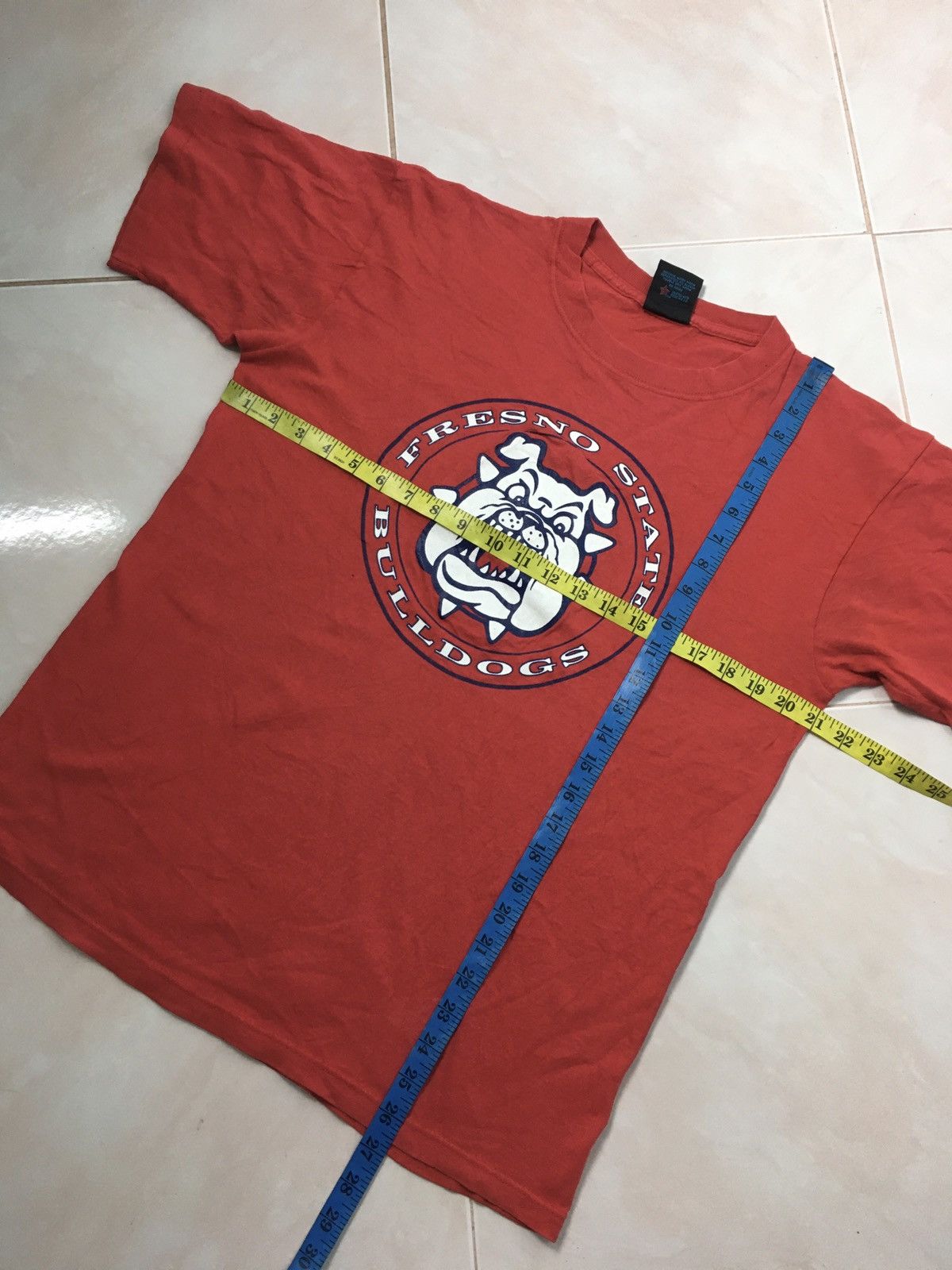 NCAA × Vintage Vintage Fresno State Bulldogs Tee Shirt Size US M / EU 48-50 / 2 - 9 Thumbnail