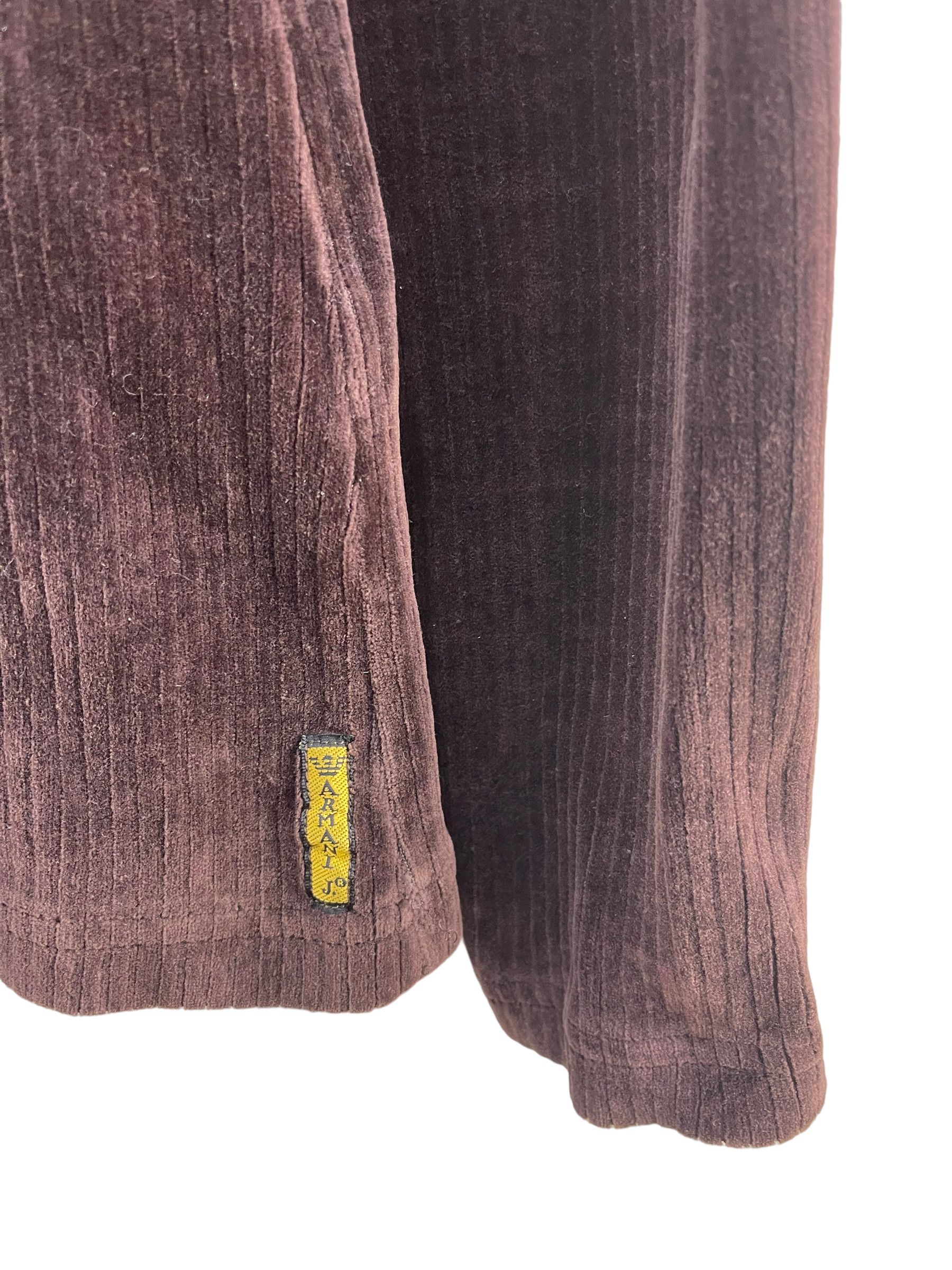 Giorgio Armani Giorgio Armani Velvet Sweatshirt Size S / US 4 / IT 40 - 7 Thumbnail