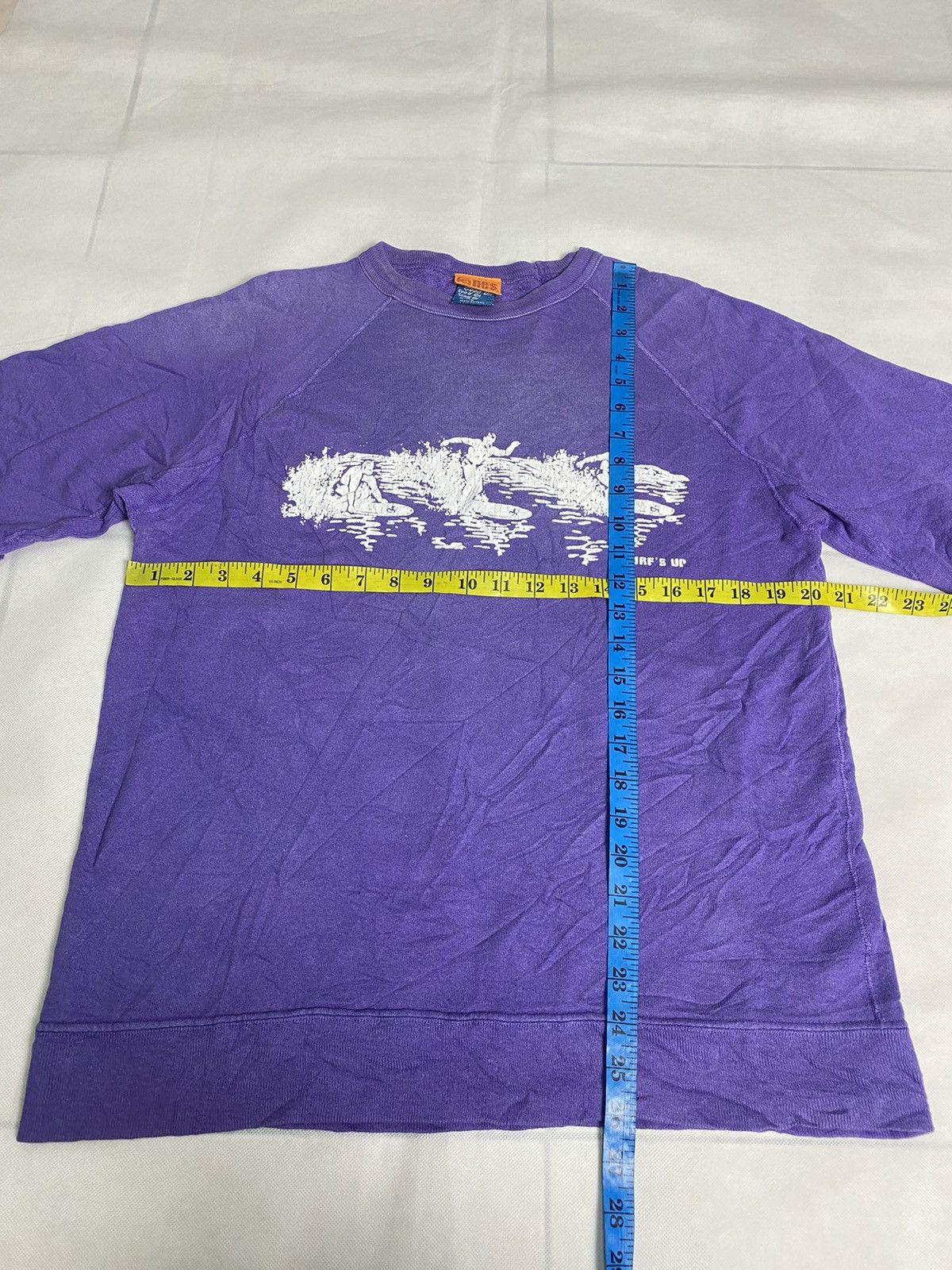 Vintage Vintage Surf Distressed Sweatshirt Size US M / EU 48-50 / 2 - 12 Thumbnail