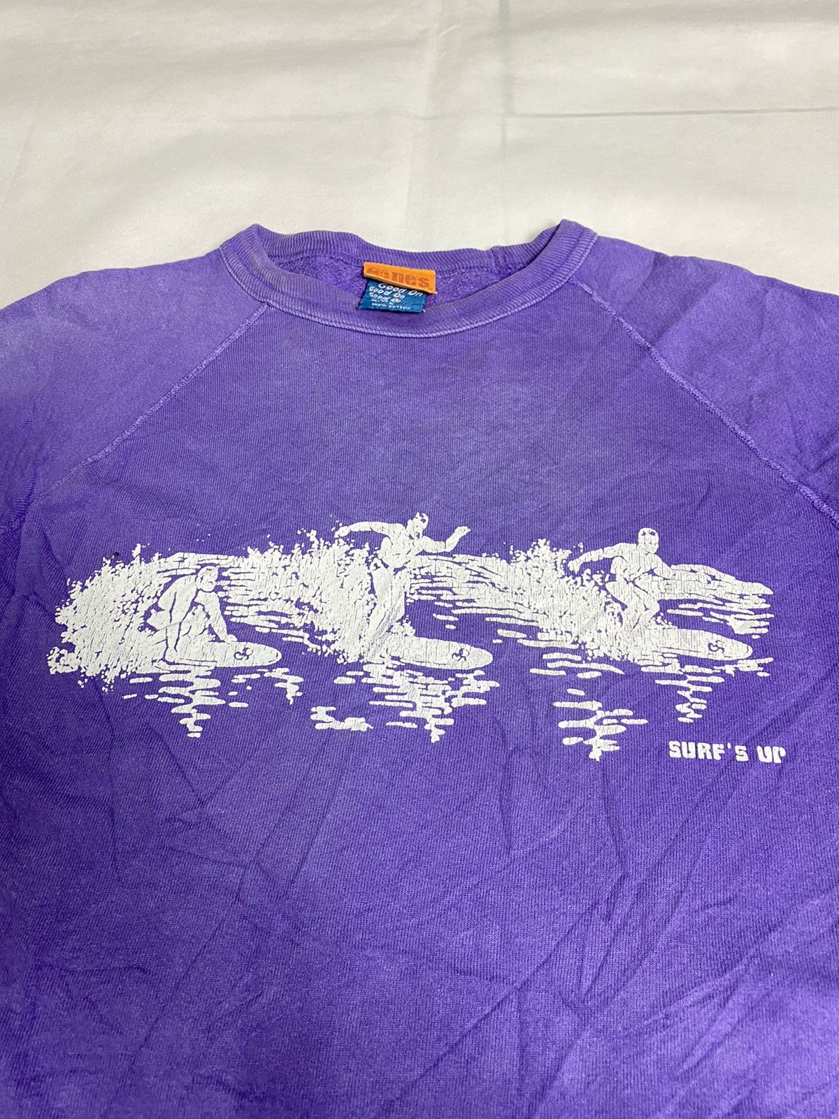 Vintage Vintage Surf Distressed Sweatshirt Size US M / EU 48-50 / 2 - 11 Thumbnail