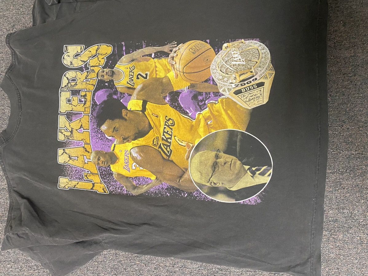 NBA × Vintage Vintage lakers championship tee Size US XXL / EU 58 / 5 - 2 Thumbnail