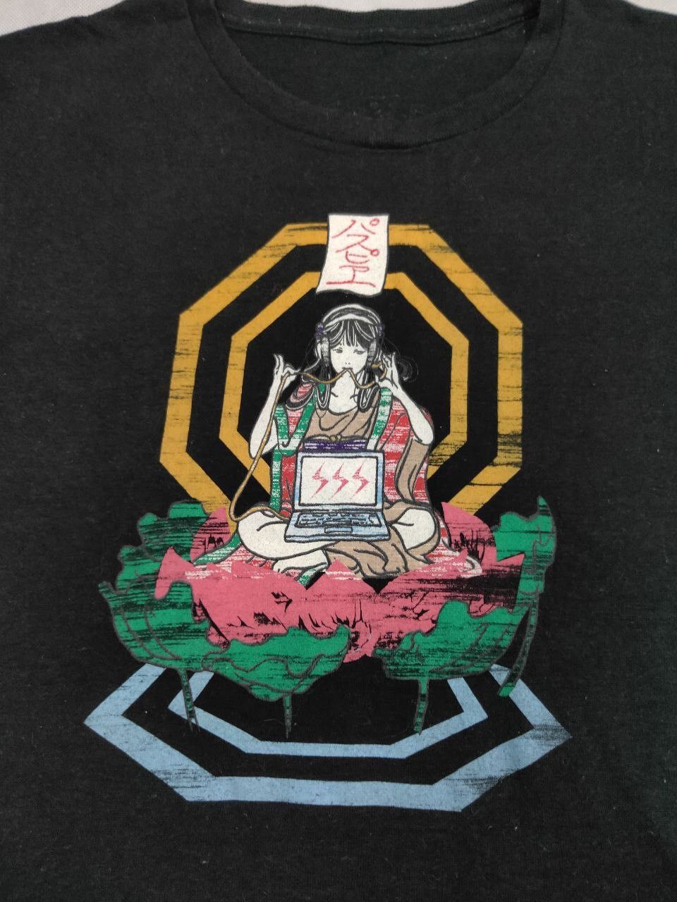Anime × Cartoon Network × Japanese Brand GOKURAKU JAPANESE BRAND TEE Size US S / EU 44-46 / 1 - 2 Thumbnail