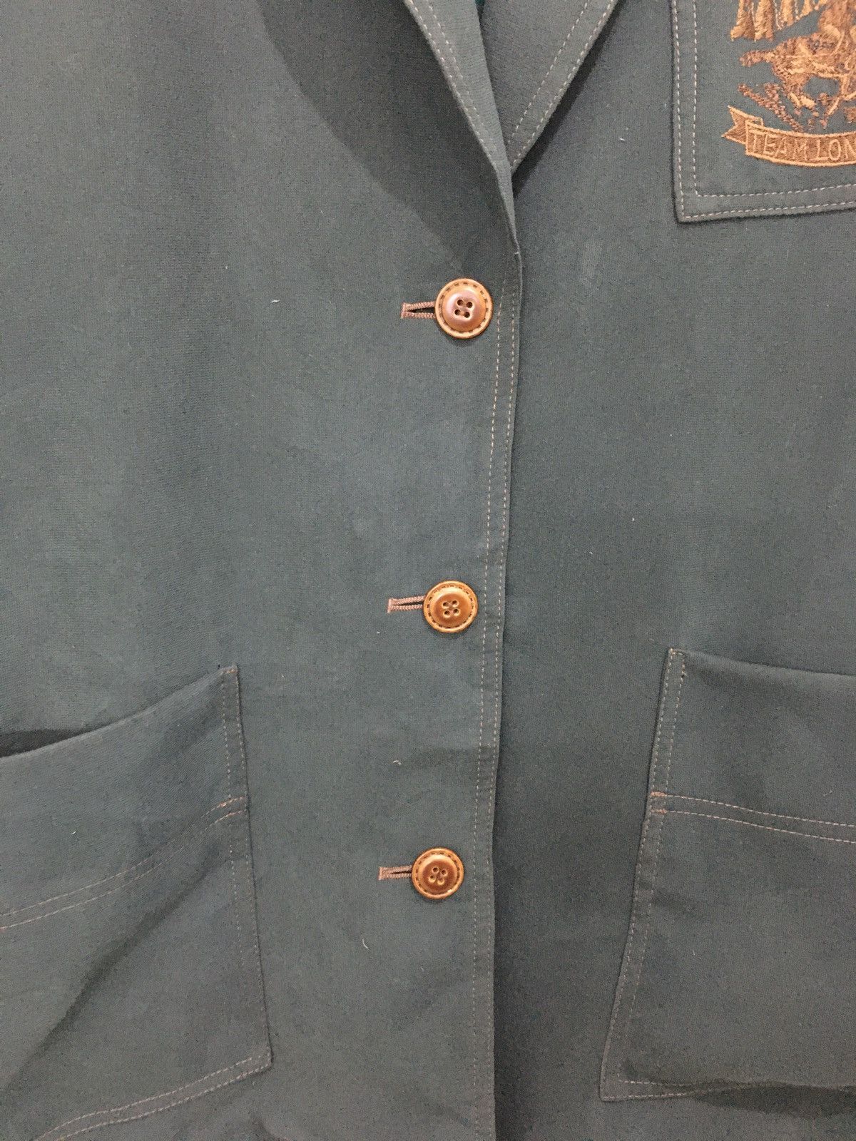 Beverly Hills Polo Club × Polo Ralph Lauren × Vintage Vintage Polo Club Embroidered Logo Team London Size US L / EU 52-54 / 3 - 4 Thumbnail