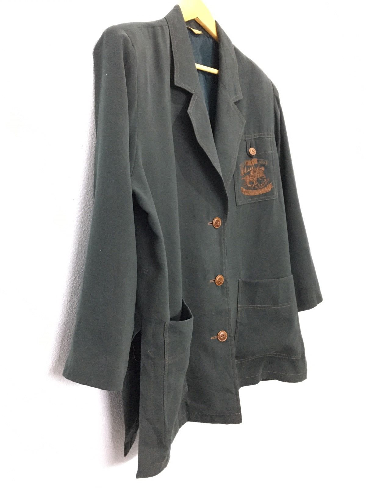 Beverly Hills Polo Club × Polo Ralph Lauren × Vintage Vintage Polo Club Embroidered Logo Team London Size US L / EU 52-54 / 3 - 7 Thumbnail