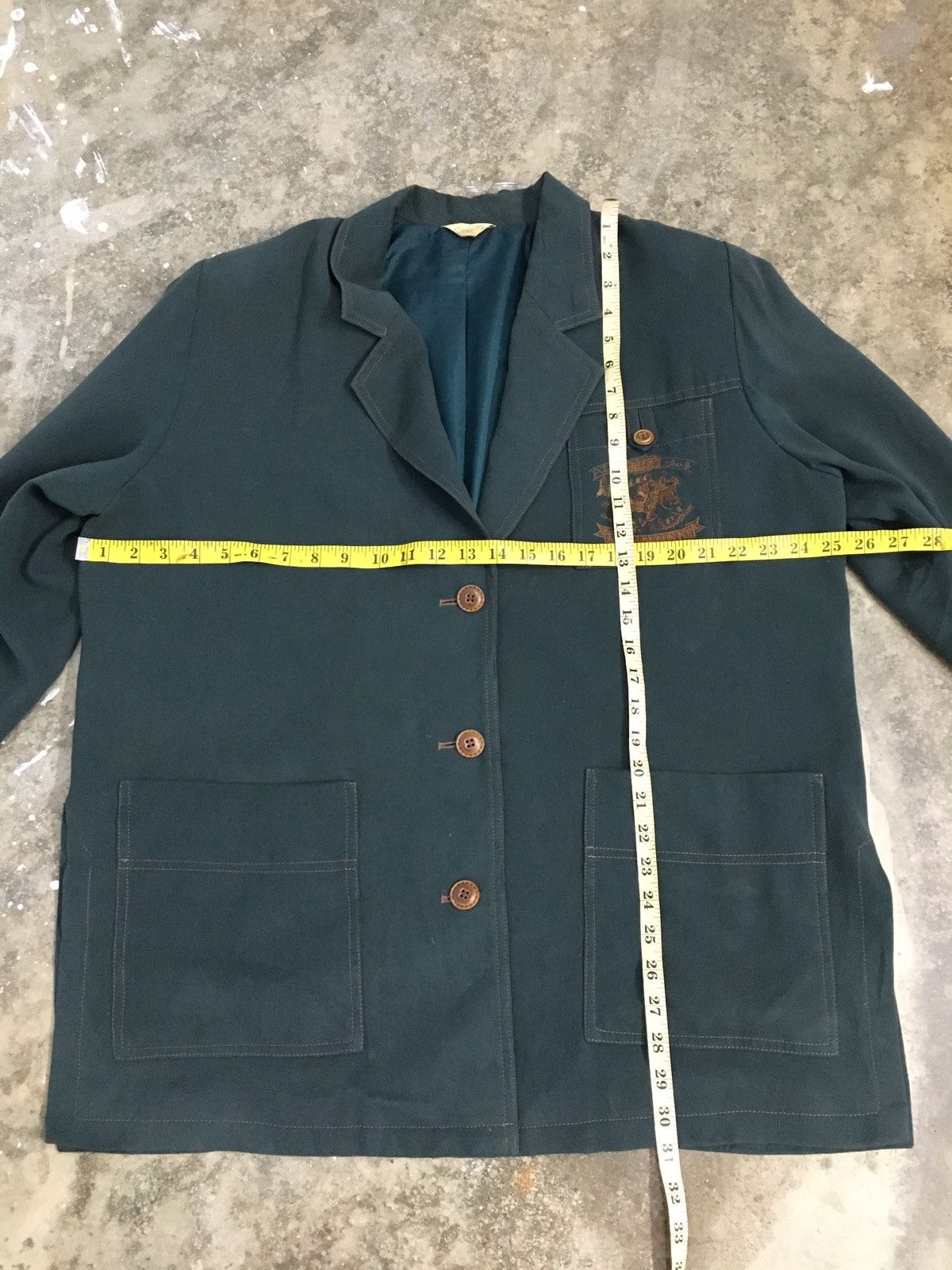 Beverly Hills Polo Club × Polo Ralph Lauren × Vintage Vintage Polo Club Embroidered Logo Team London Size US L / EU 52-54 / 3 - 18 Thumbnail