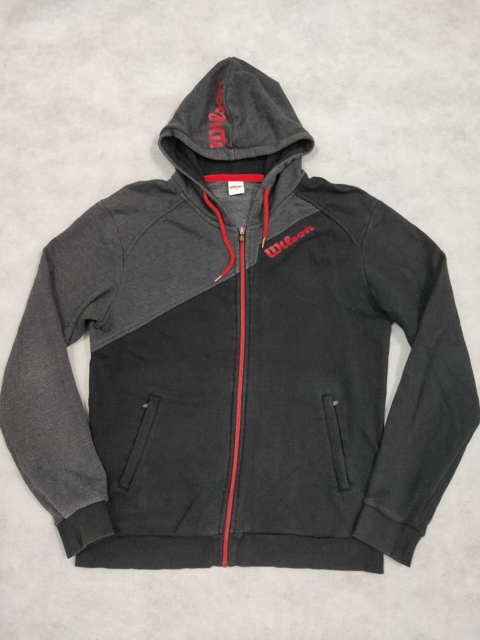 Vintage × Wilson Wilson hoodie Size US L / EU 52-54 / 3 - 1 Thumbnail