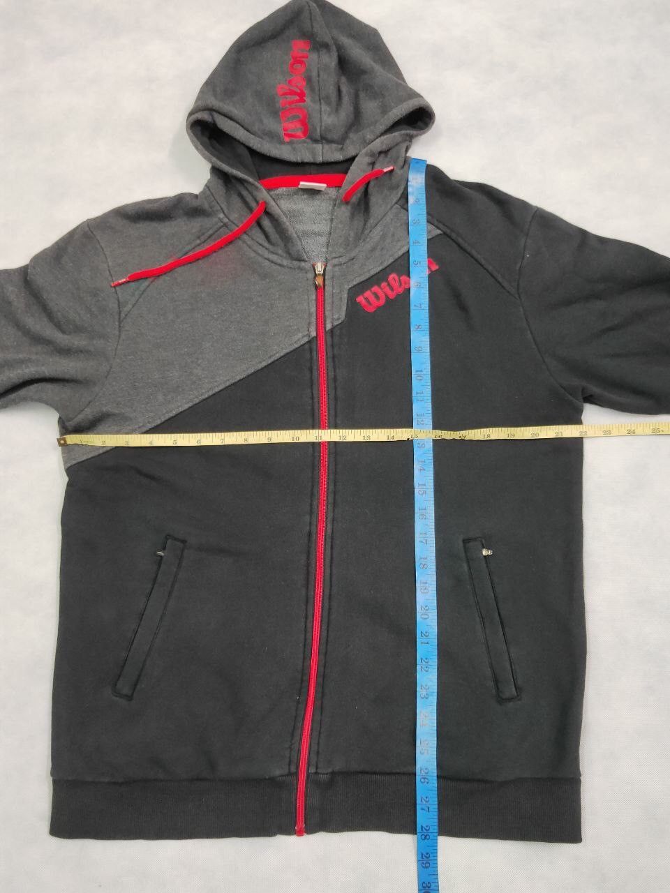 Vintage × Wilson Wilson hoodie Size US L / EU 52-54 / 3 - 10 Thumbnail