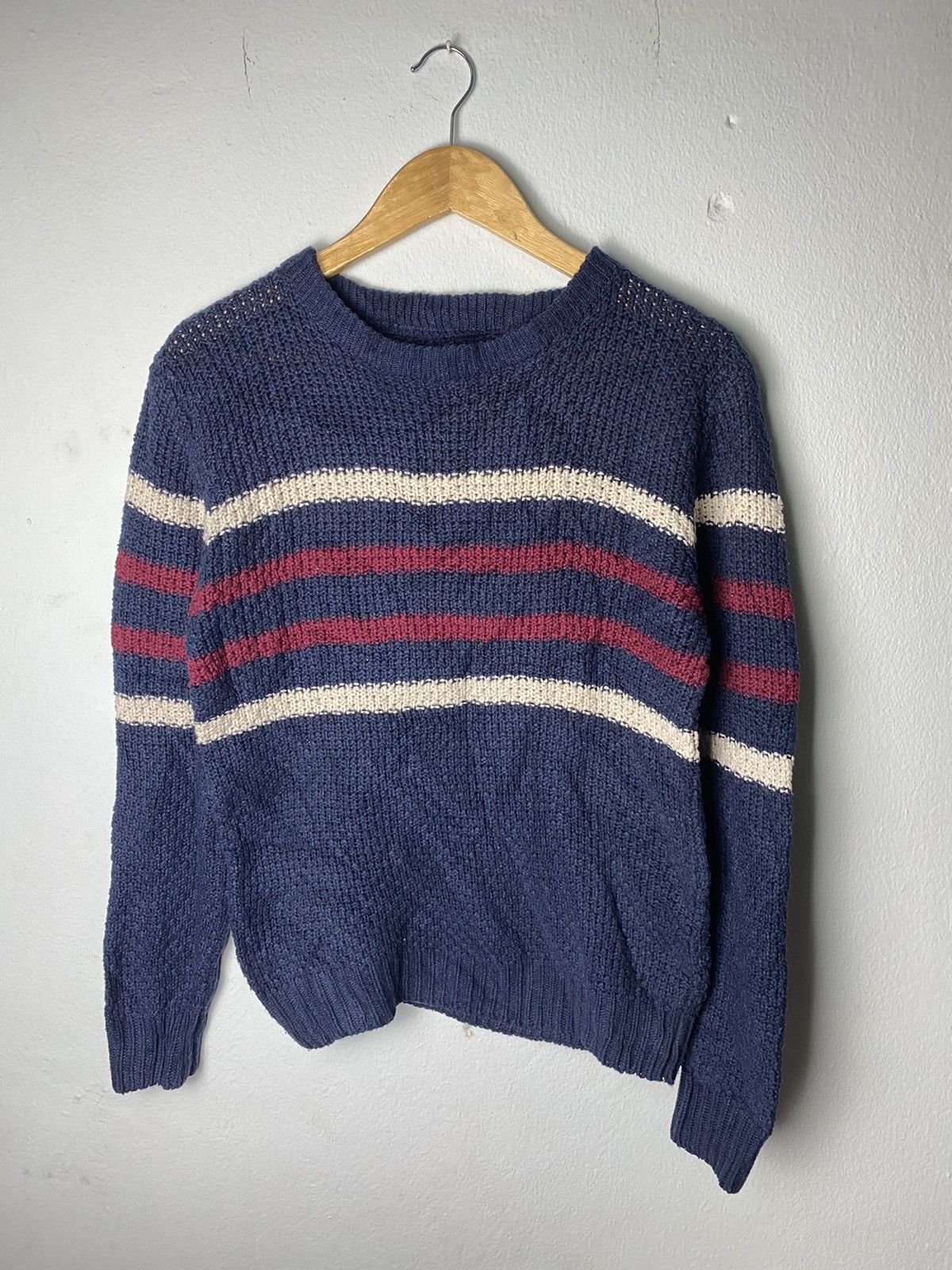 Japanese Brand × Seditionaries Stripes Knitwear Size US S / EU 44-46 / 1 - 1 Thumbnail