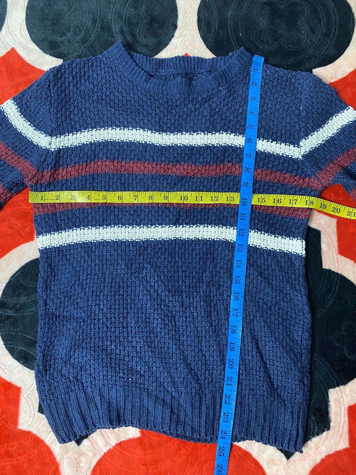 Japanese Brand × Seditionaries Stripes Knitwear Size US S / EU 44-46 / 1 - 6 Thumbnail
