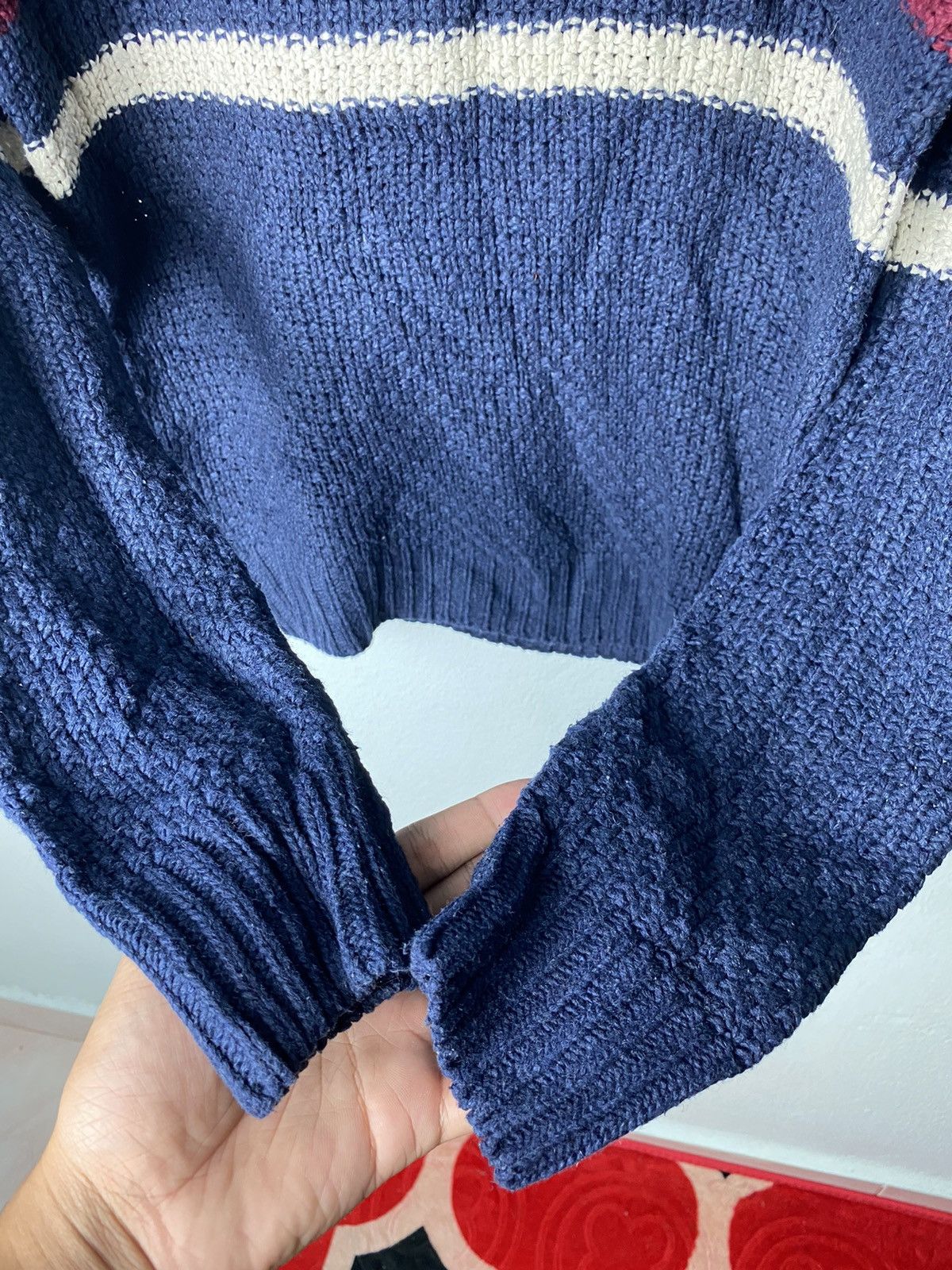 Japanese Brand × Seditionaries Stripes Knitwear Size US S / EU 44-46 / 1 - 4 Thumbnail