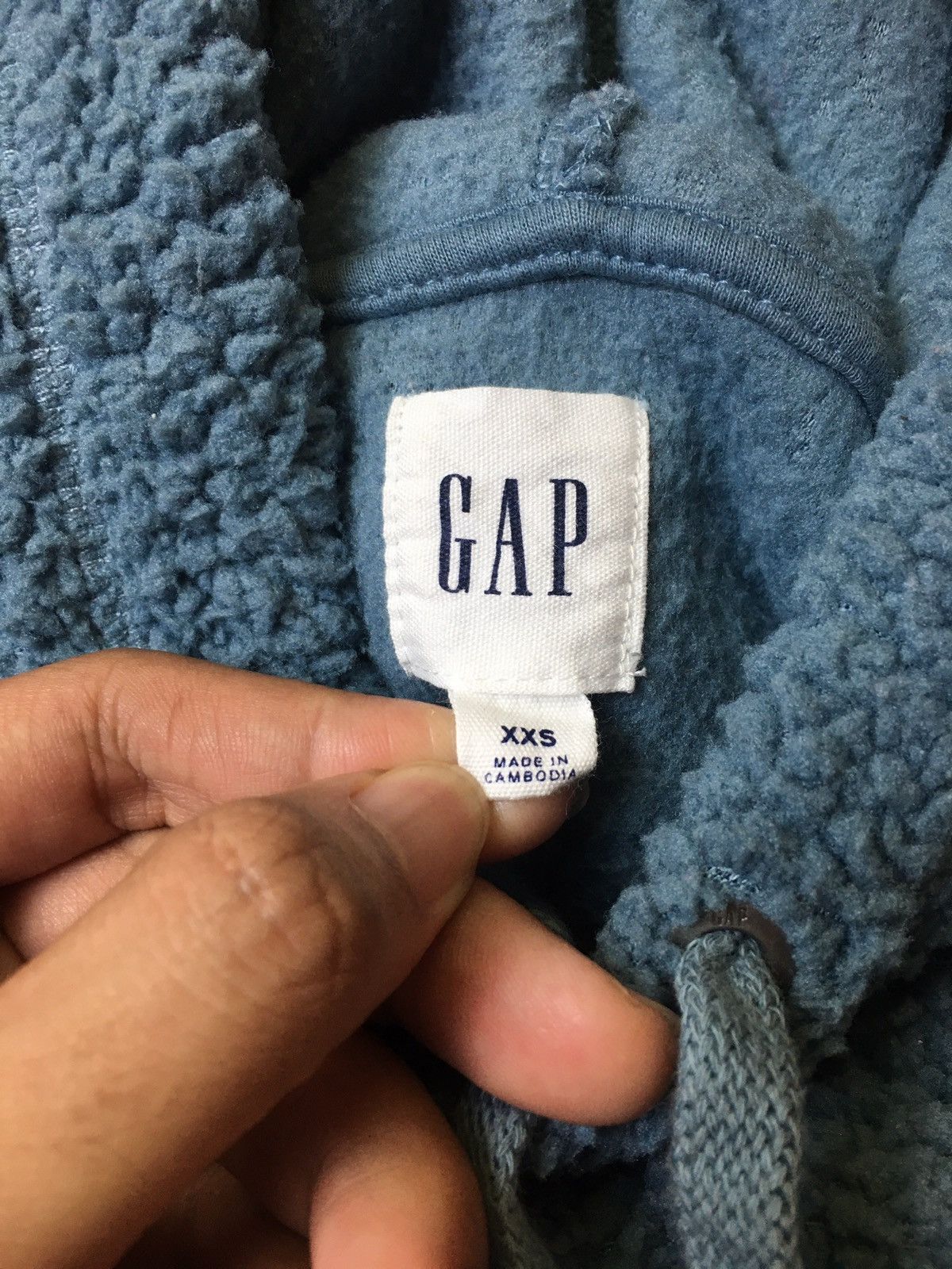 Gap × Vintage Vintage Gap Deep Pile Fleece Hoodie Size US S / EU 44-46 / 1 - 5 Thumbnail