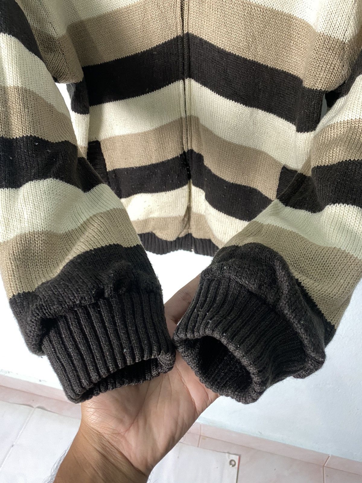 Japanese Brand Reversible Knit Sweater Fair Mont Size US S / EU 44-46 / 1 - 2 Thumbnail
