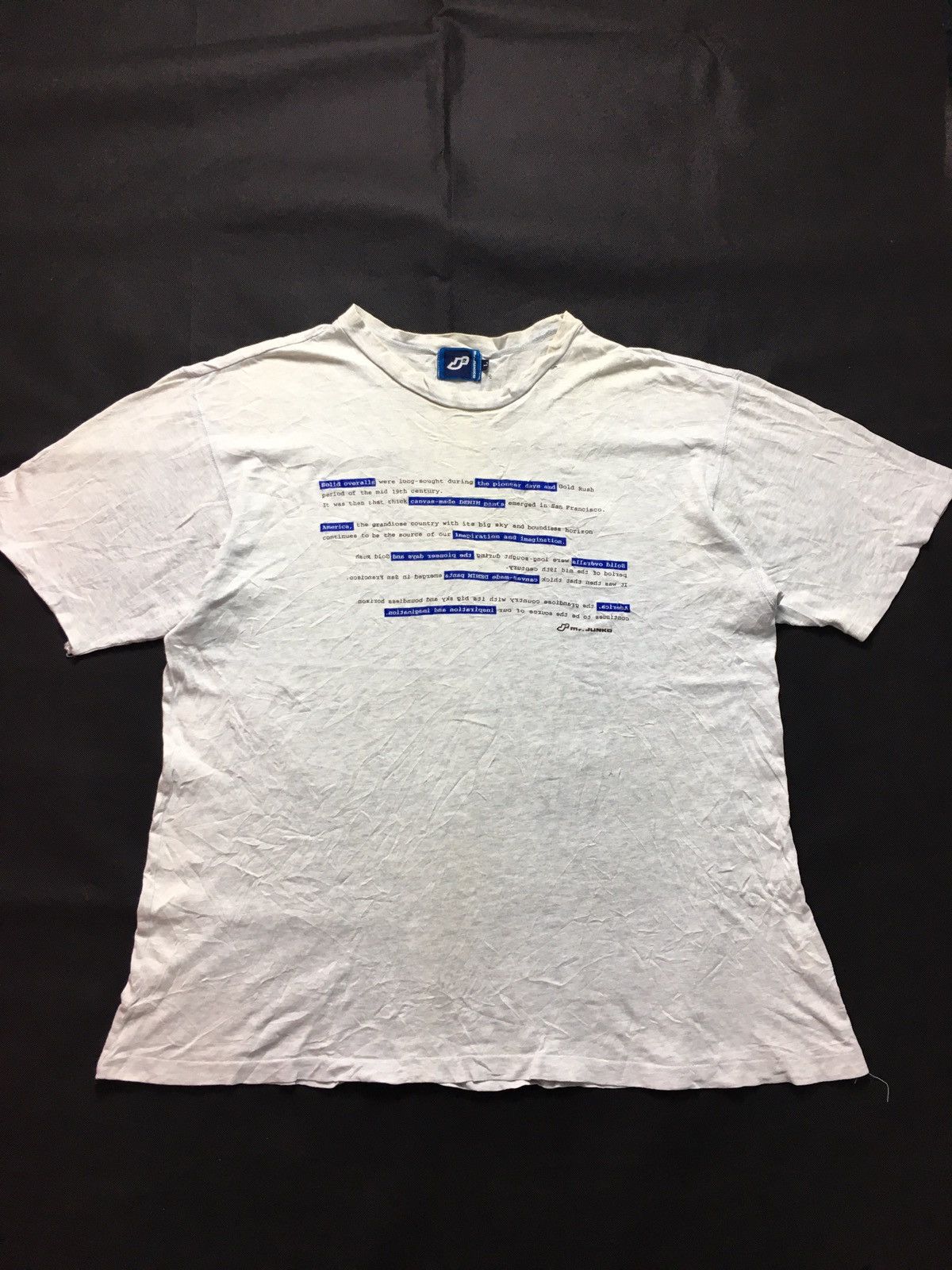 Japanese Brand × Mr. Junko × Vintage Vintage Mr. Junko Tee Shirt Size US L / EU 52-54 / 3 - 1 Thumbnail