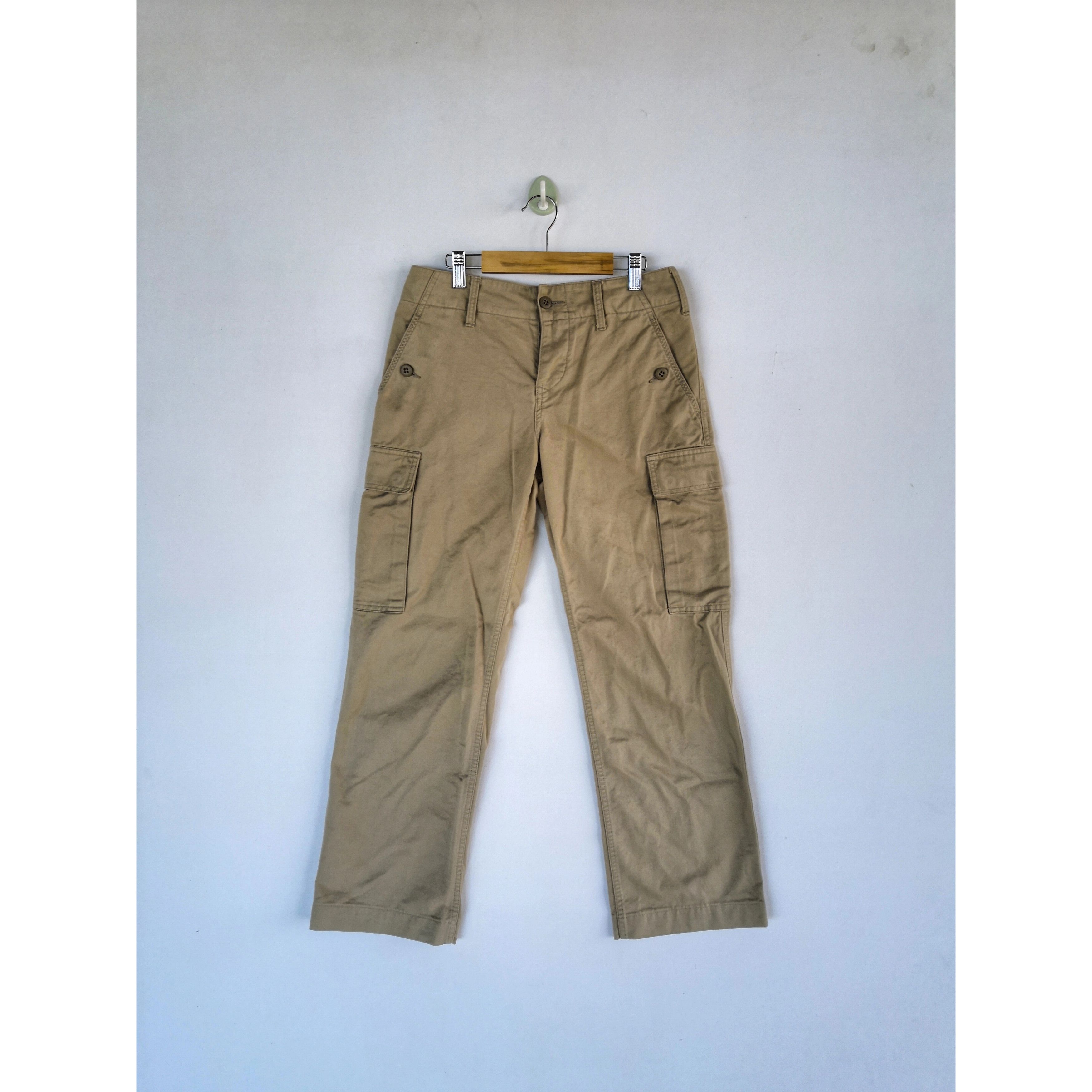 Polo Ralph Lauren × RRL Ralph Lauren × Ralph Lauren Vintage Polo Ralph Lauren Cargo Pants Multi Pocket Trousers Size 28" / US 6 / IT 42 - 1 Thumbnail