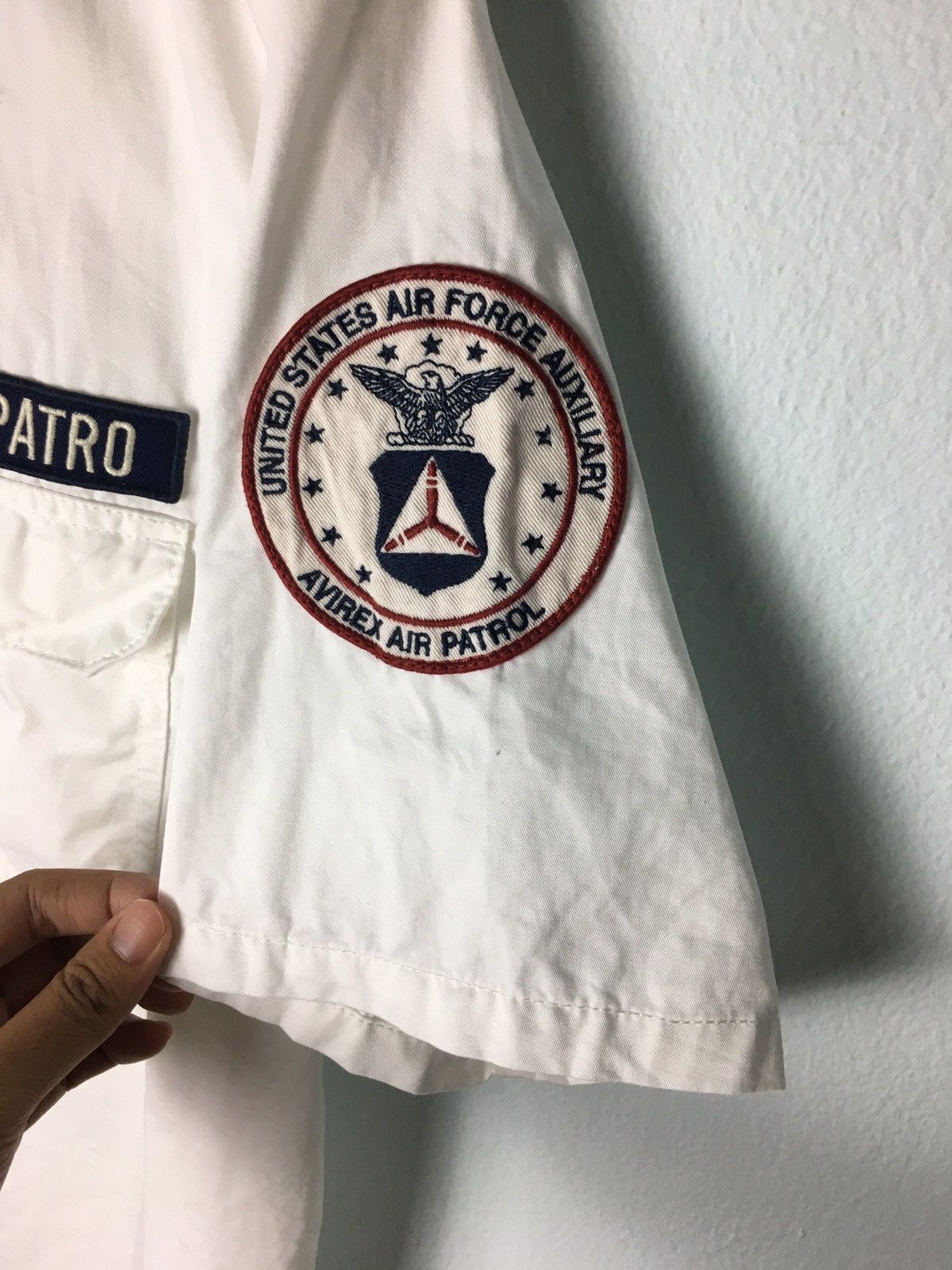 Avirex Avirex United States Air Force Shirt Button Up Size US L / EU 52-54 / 3 - 3 Thumbnail