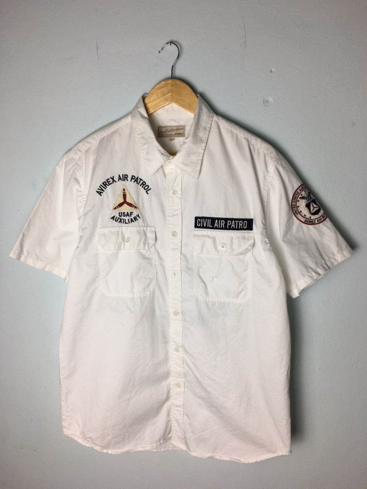 Avirex Avirex United States Air Force Shirt Button Up Size US L / EU 52-54 / 3 - 2 Thumbnail