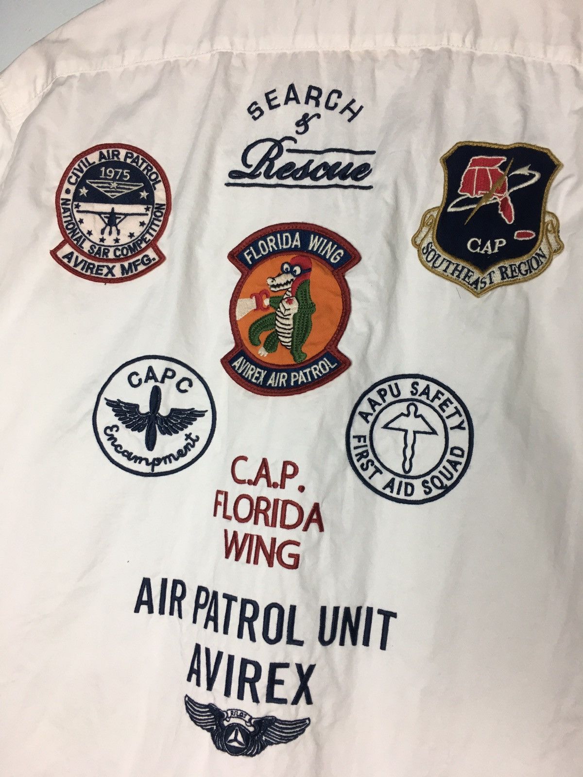 Avirex Avirex United States Air Force Shirt Button Up Size US L / EU 52-54 / 3 - 16 Thumbnail