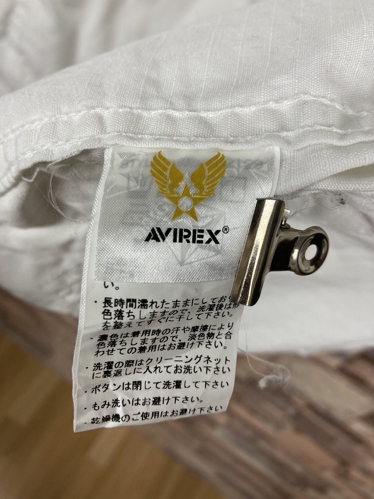Avirex Avirex Drawstring Hooded Button Up Size US L / EU 52-54 / 3 - 6 Thumbnail