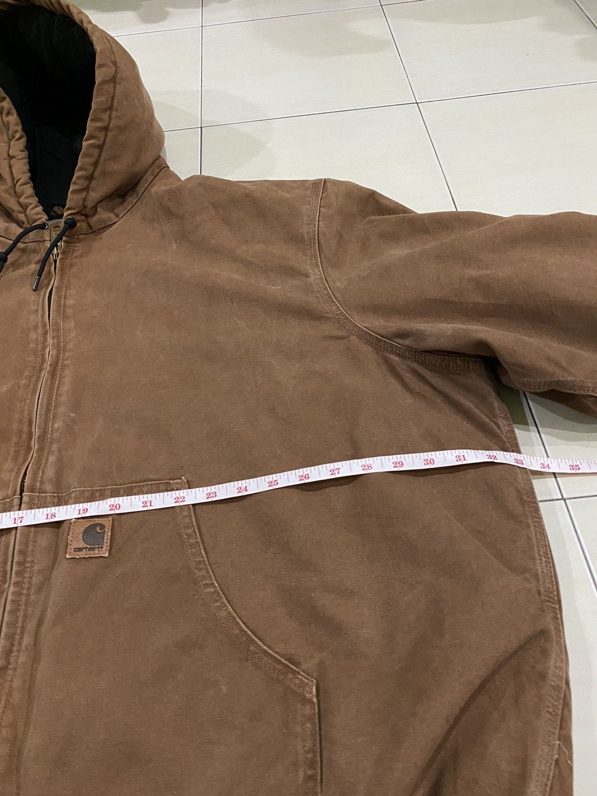 Carhartt Vintage Carhartt Detroit hoodie canvas jacket Size US XXL / EU 58 / 5 - 12 Thumbnail