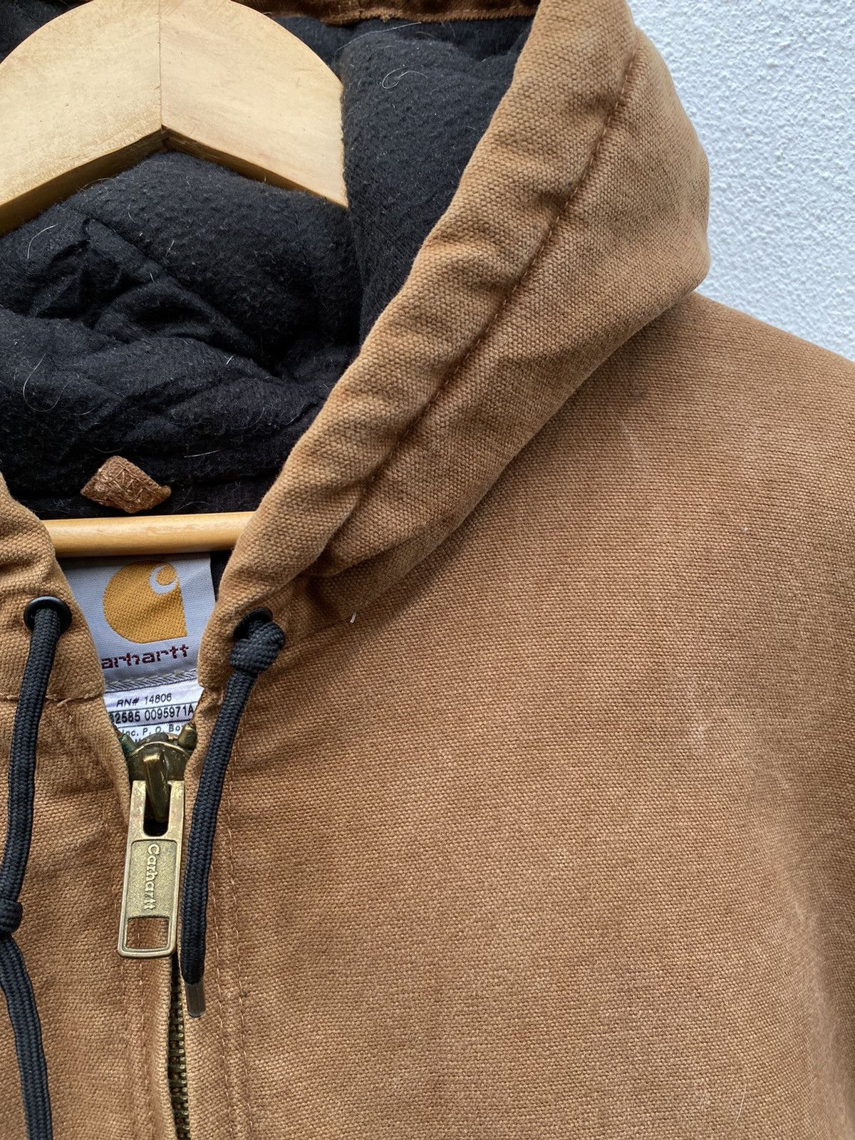 Carhartt Vintage Carhartt Detroit hoodie canvas jacket Size US XXL / EU 58 / 5 - 5 Thumbnail