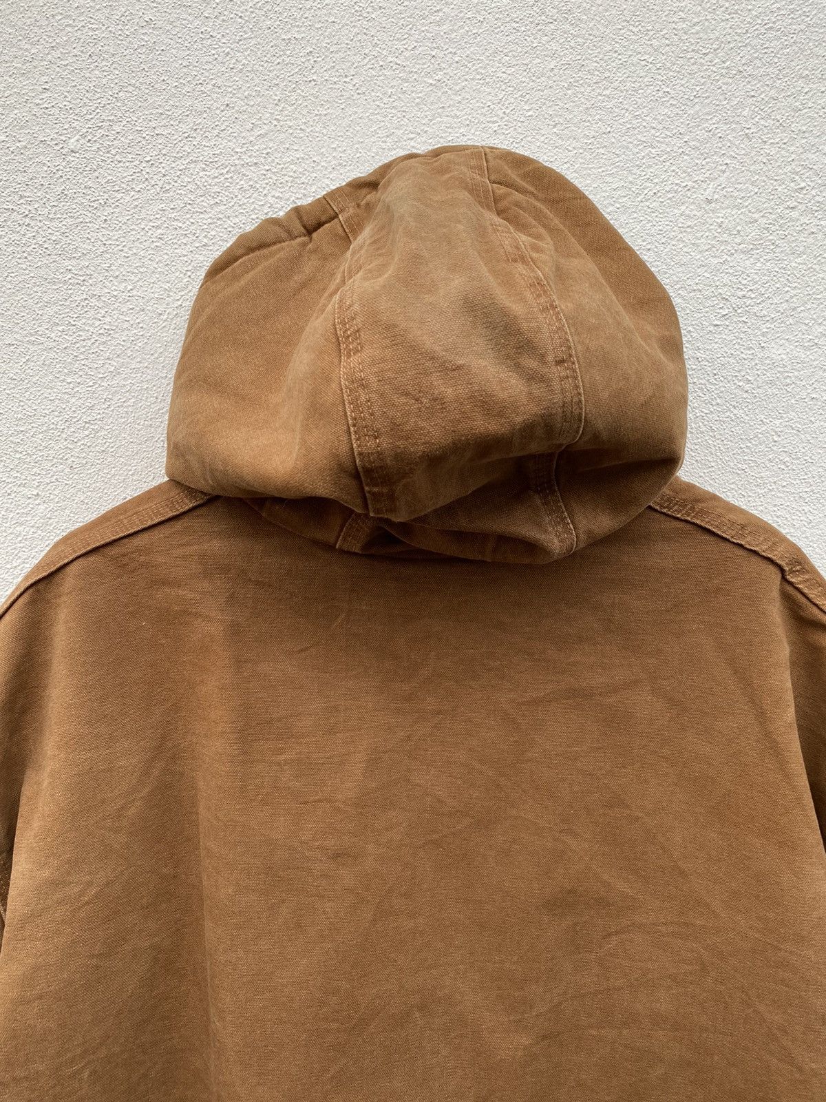Carhartt Vintage Carhartt Detroit hoodie canvas jacket Size US XXL / EU 58 / 5 - 4 Thumbnail