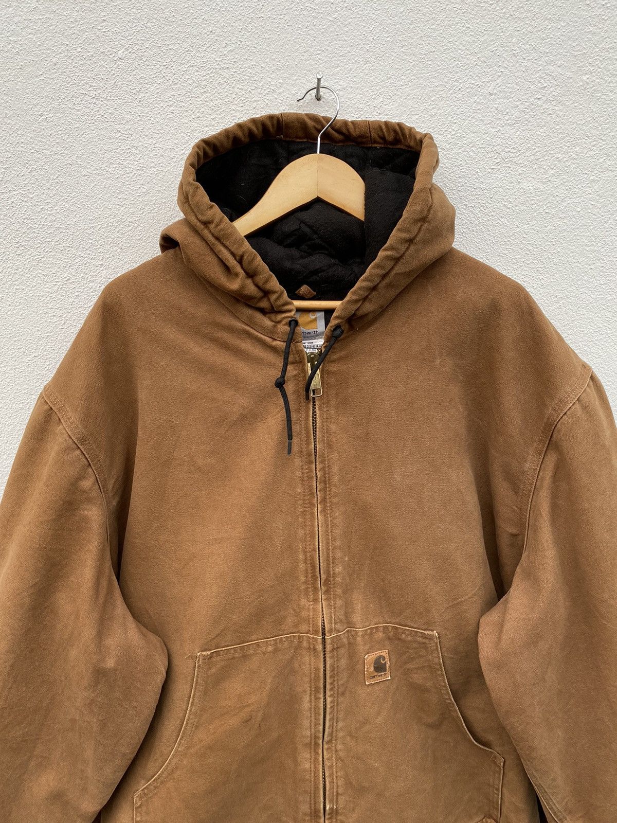 Carhartt Vintage Carhartt Detroit hoodie canvas jacket Size US XXL / EU 58 / 5 - 3 Thumbnail