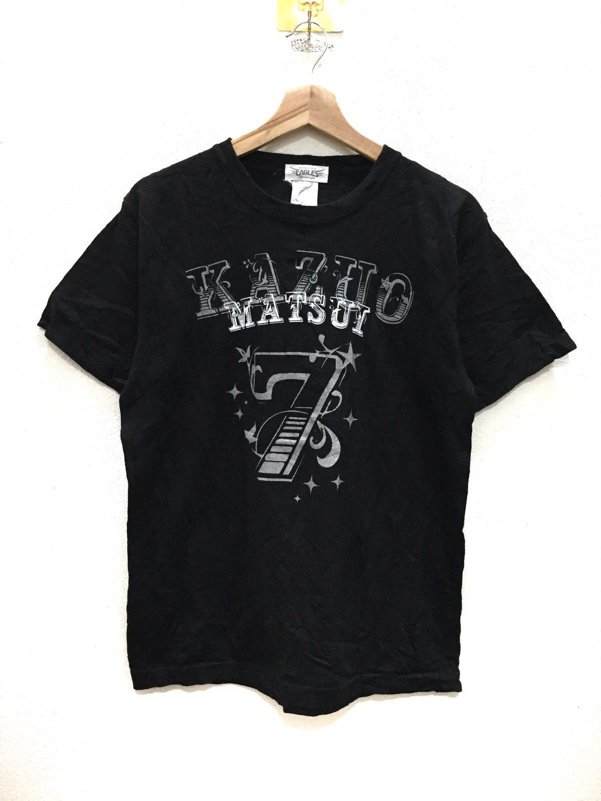 Japanese Brand Rakuten Eagle Kazro Matsui Tee #T3-40 Size US M / EU 48-50 / 2 - 1 Thumbnail