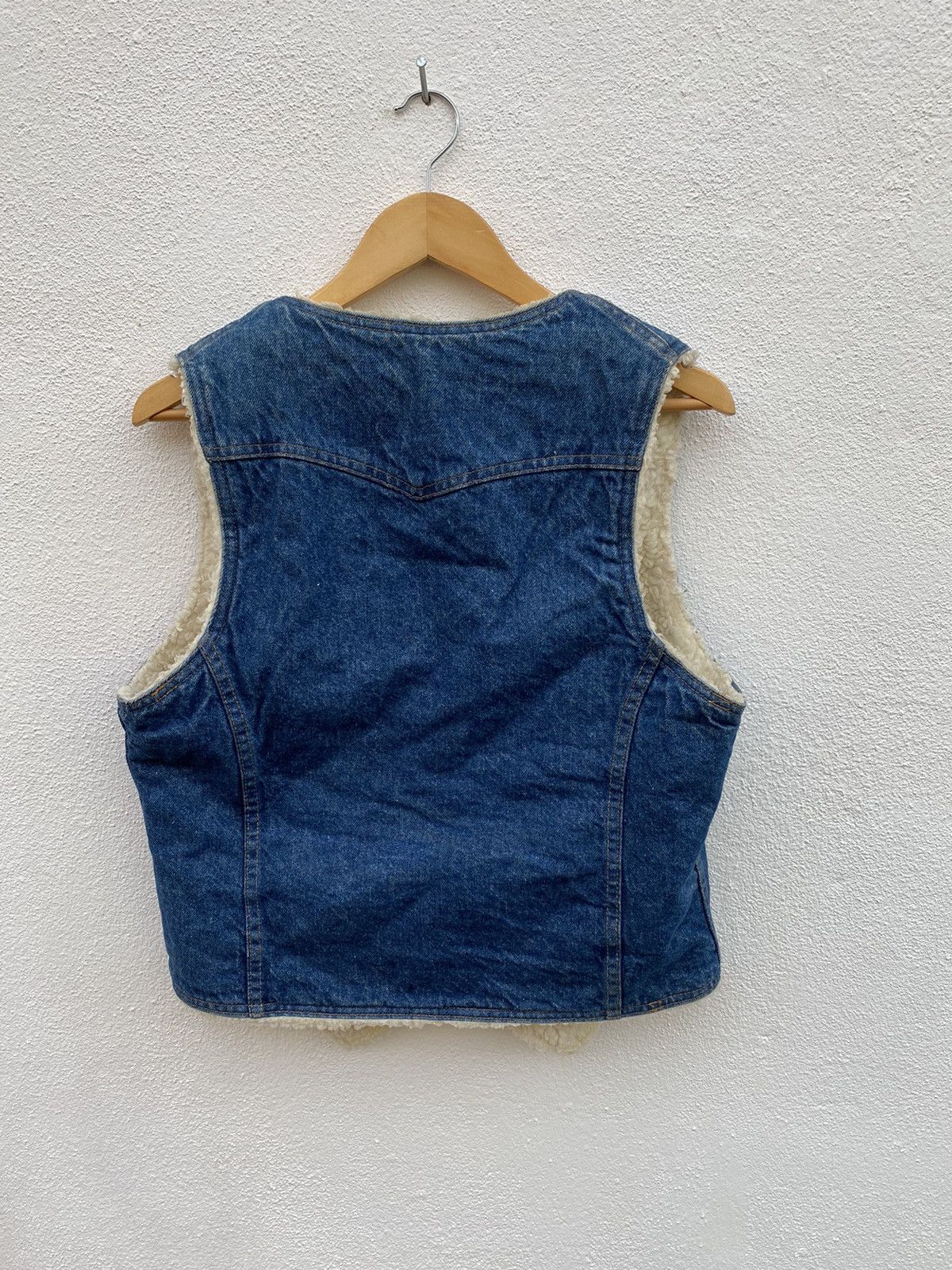 Levi's × Vintage Vintage Levis Orange Label Vest jeans Double pocket Size US M / EU 48-50 / 2 - 2 Thumbnail