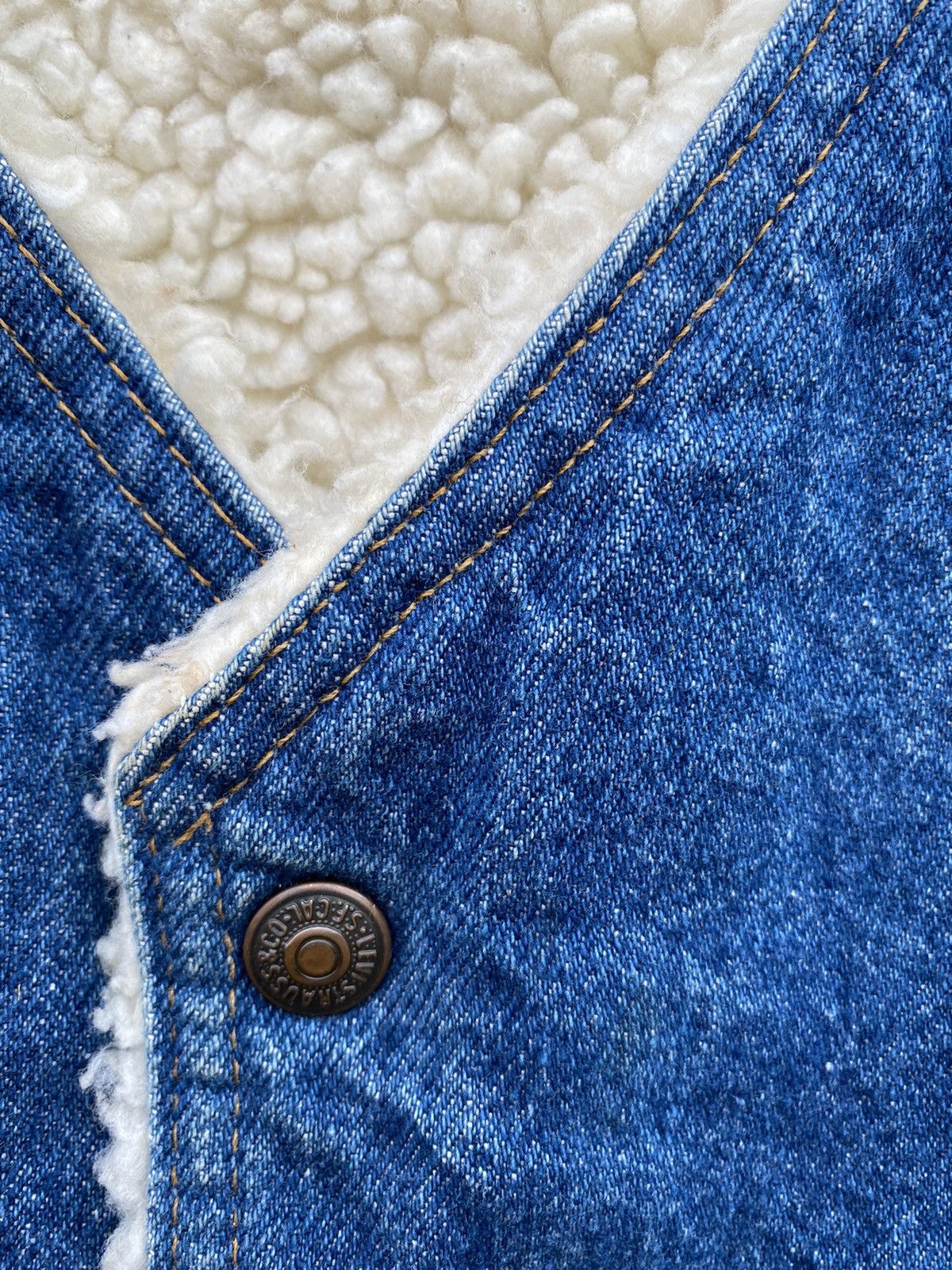 Levi's × Vintage Vintage Levis Orange Label Vest jeans Double pocket Size US M / EU 48-50 / 2 - 5 Thumbnail