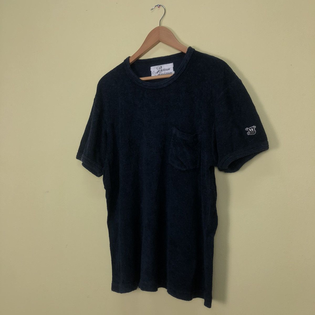 Japanese Brand Single Pocket With Monkey Patche T-Shirt Size US M / EU 48-50 / 2 - 2 Thumbnail
