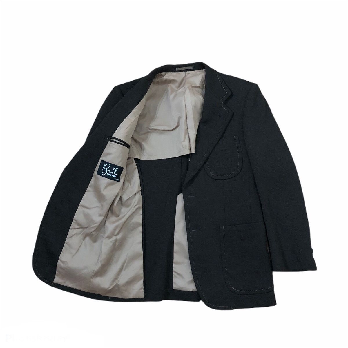 CASUAL COAT BRIL MODE PARIS FABRIC MADE IN JAPAN