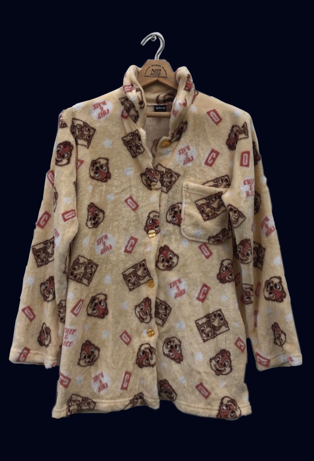 Cartoon Network Disney Chip Dale Button Ups Size US L / EU 52-54 / 3 - 1 Thumbnail