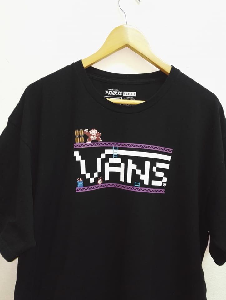 Nintendo × Vans Vans X Nintendo Tshirt big print Big Size Size US XL / EU 56 / 4 - 2 Thumbnail