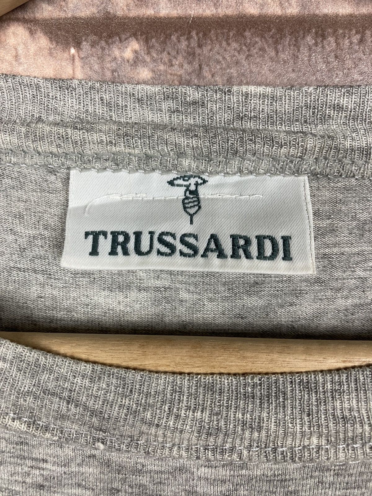 Trussardi Trussardi Big Logo Tees #T10-2 Size US M / EU 48-50 / 2 - 4 Thumbnail