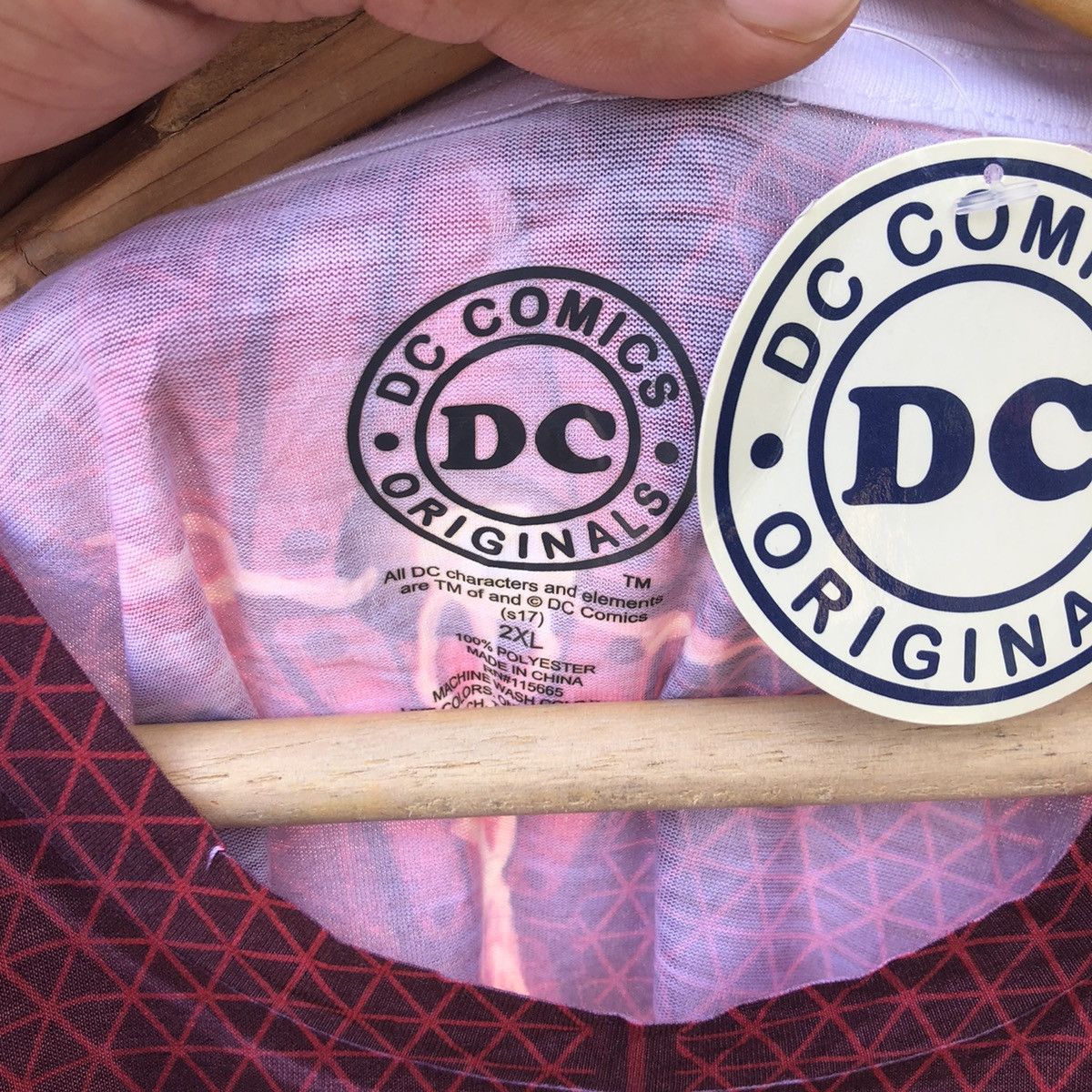 DC Comics Vintage DC Comic Flash Full-print Movie Tee Size US XXL / EU 58 / 5 - 7 Thumbnail
