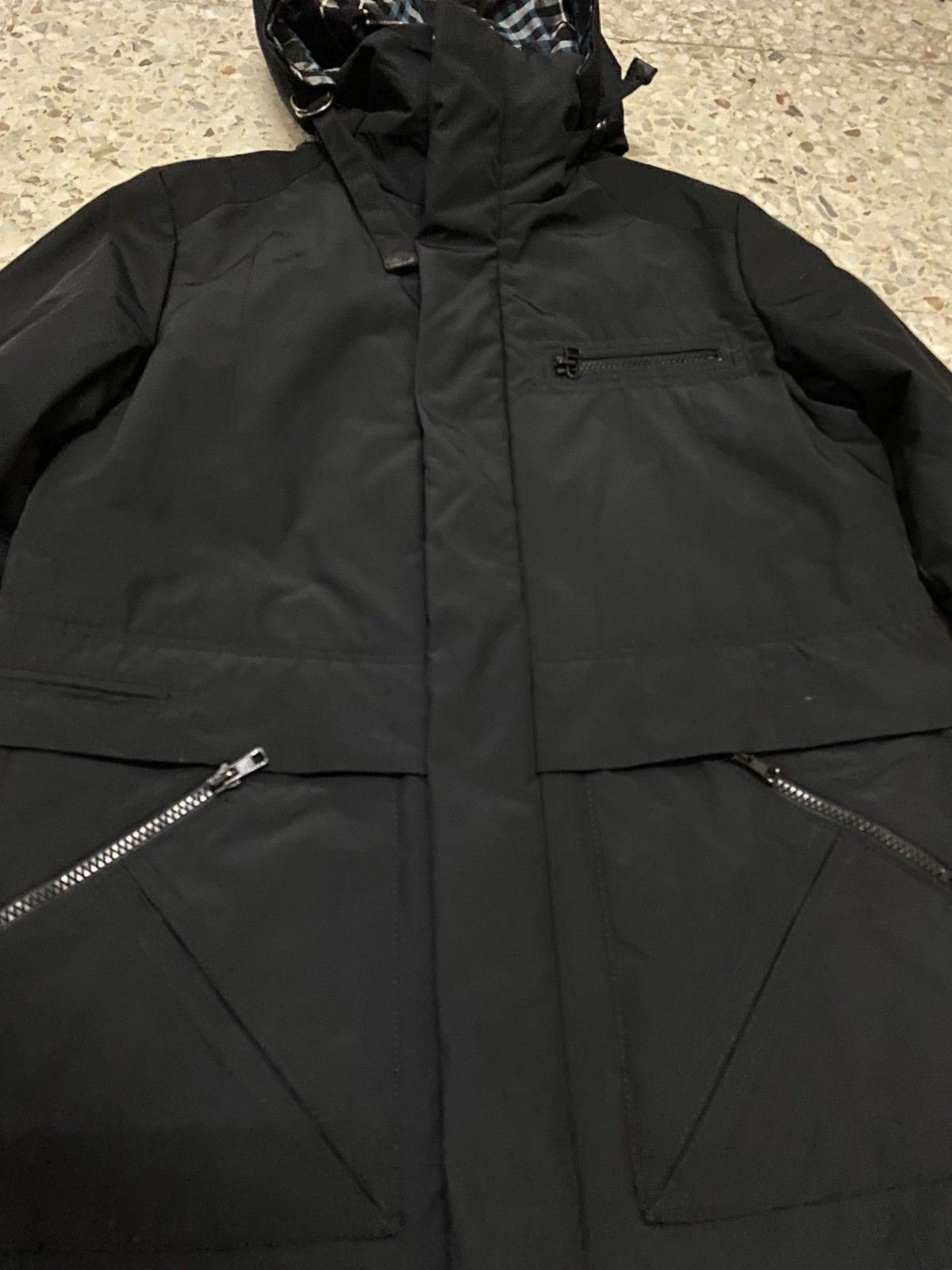 Burberry Burberry Padded Parka Nylon Jacket Nova Check Blue Label Size US S / EU 44-46 / 1 - 6 Thumbnail