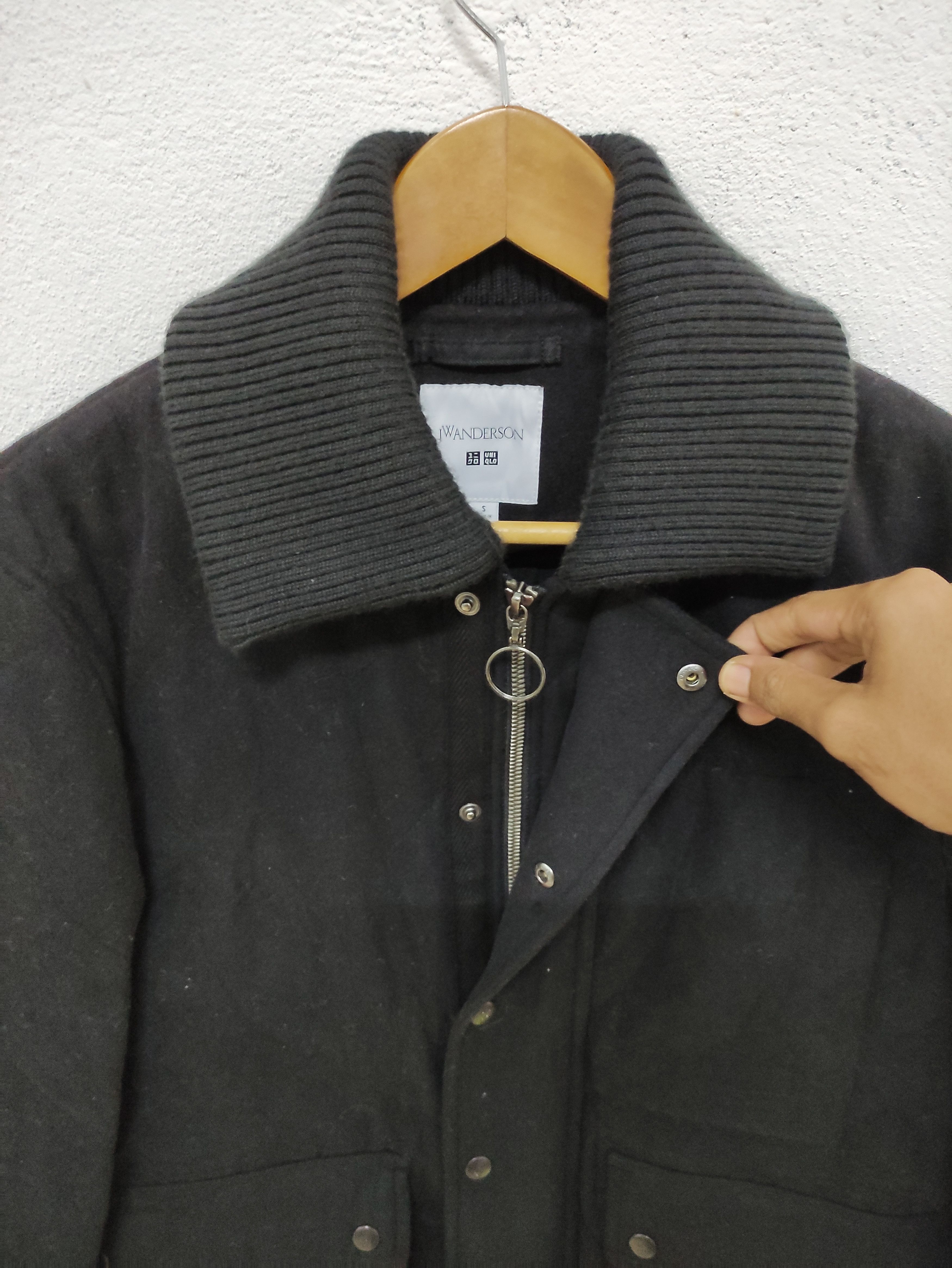 Japanese Brand J.W Anderson X Uniqlo Wool Quilted Jacket Size US S / EU 44-46 / 1 - 4 Thumbnail