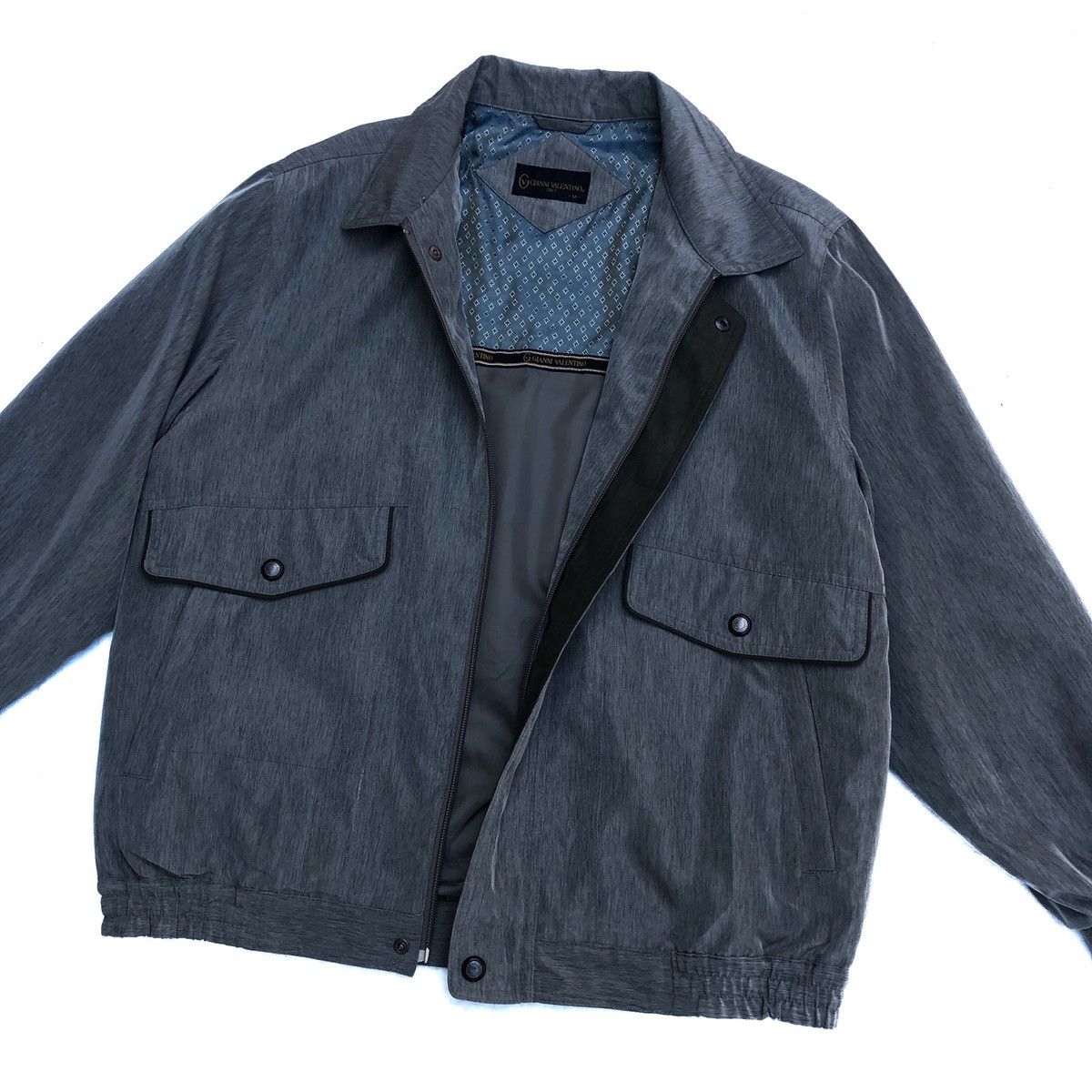 Gianni Valentino Vintage Gianni Valentino Bomber Jacket Size US M / EU 48-50 / 2 - 2 Thumbnail