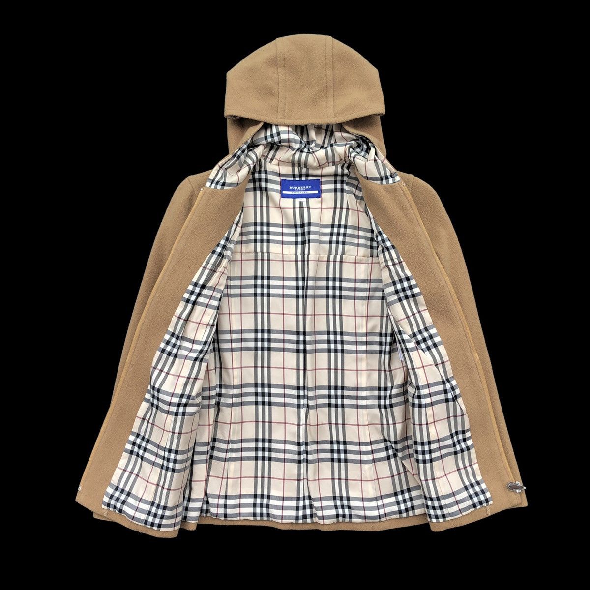 Burberry Authentic Burberry London Blue Label Women Wool Coat/ Jacket Size S / US 4 / IT 40 - 3 Thumbnail